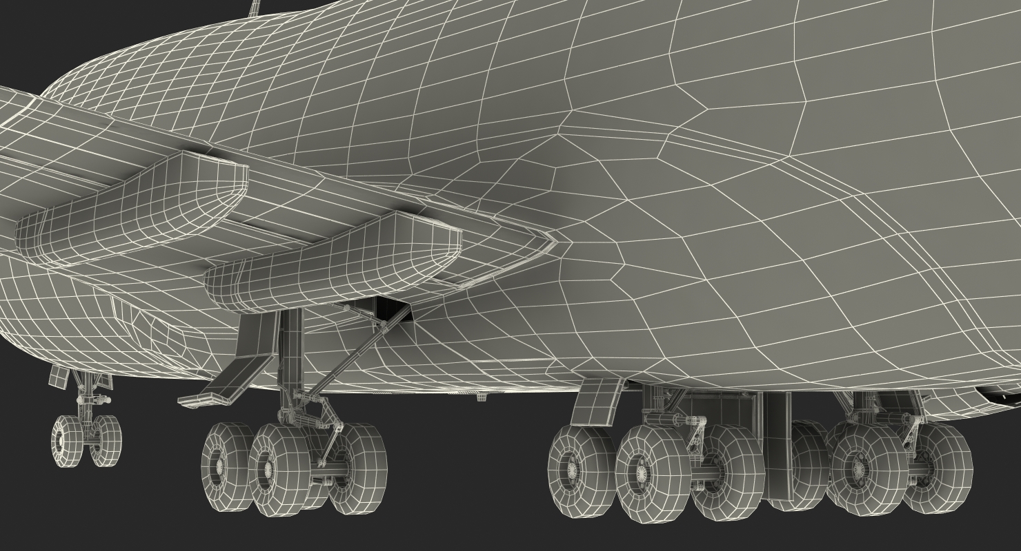 3D Boeing 747 200B Generic model