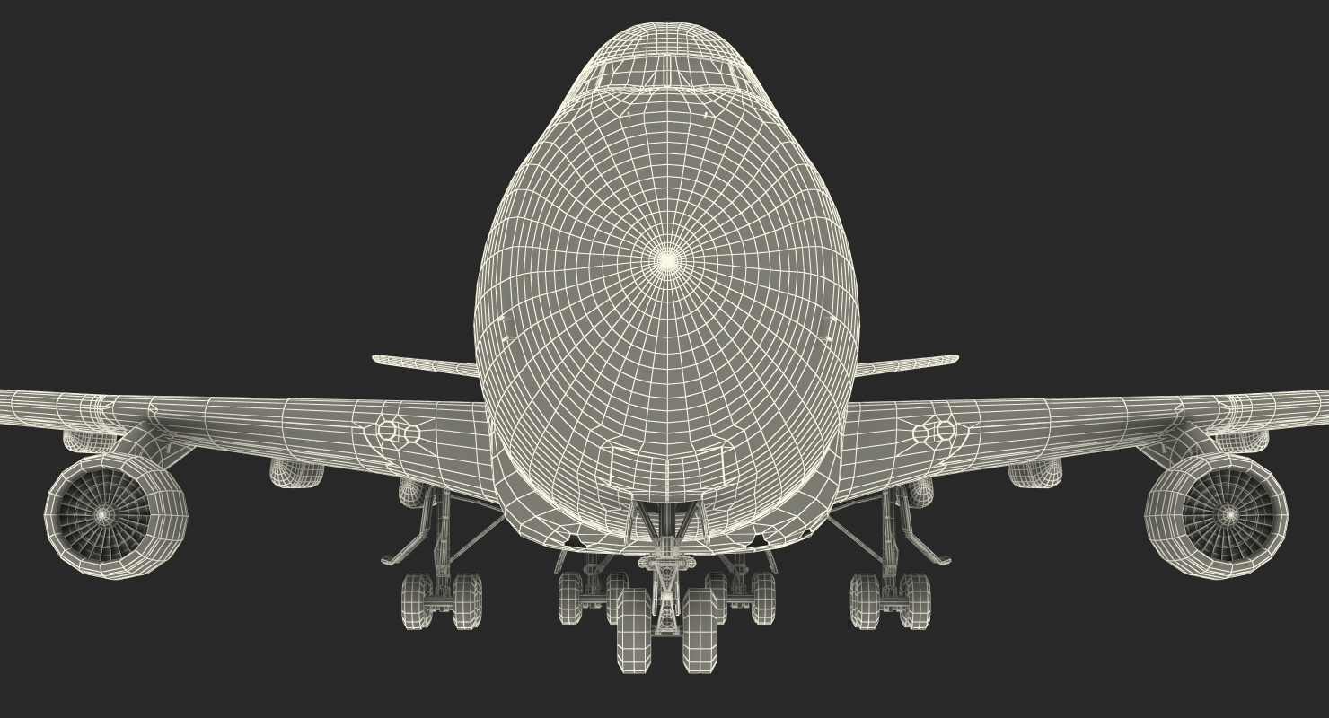 3D Boeing 747 200B Generic model