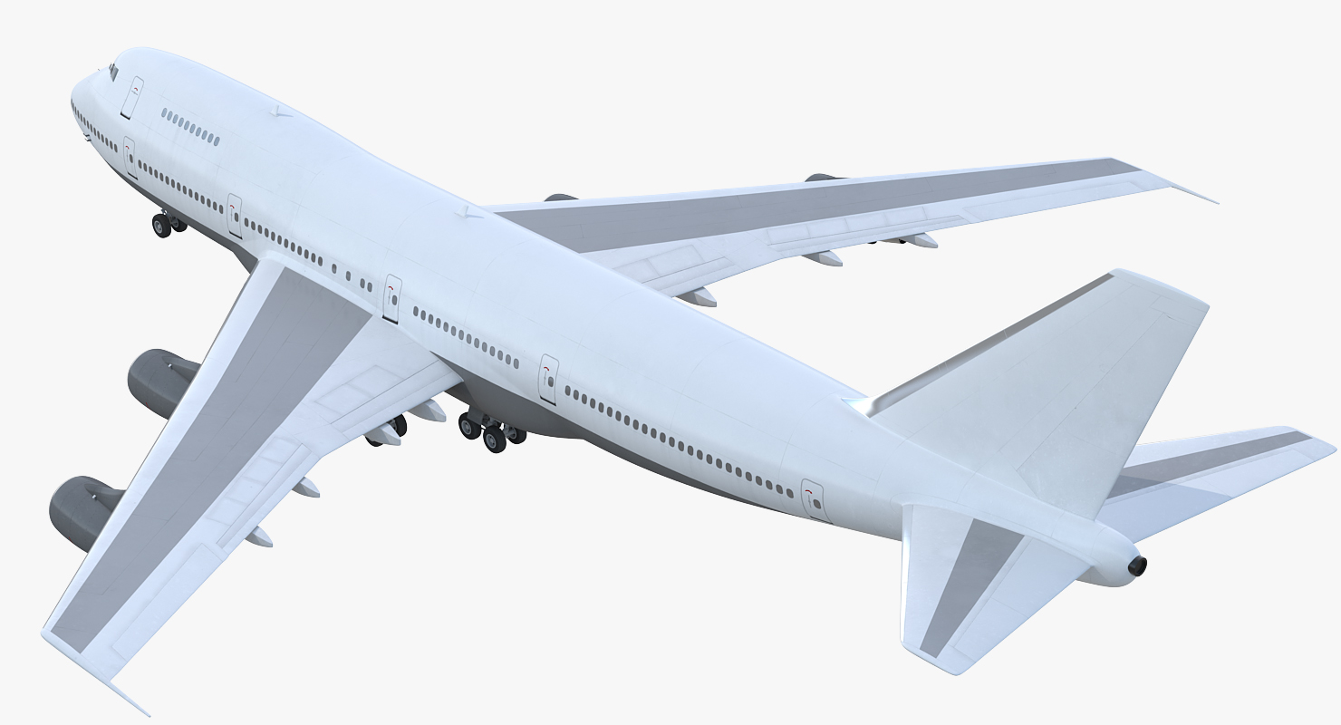 3D Boeing 747 200B Generic model