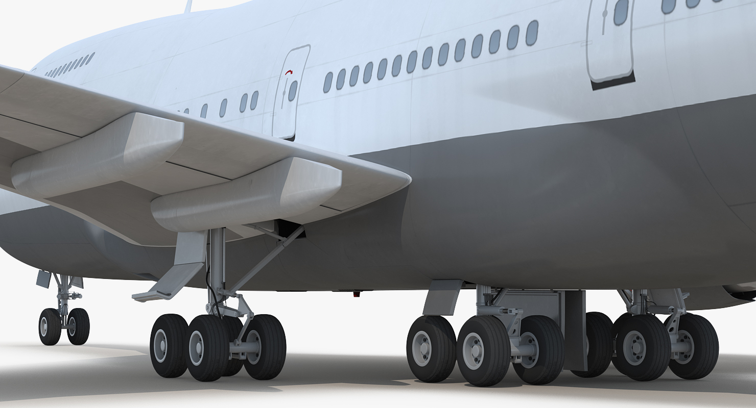 3D Boeing 747 200B Generic model
