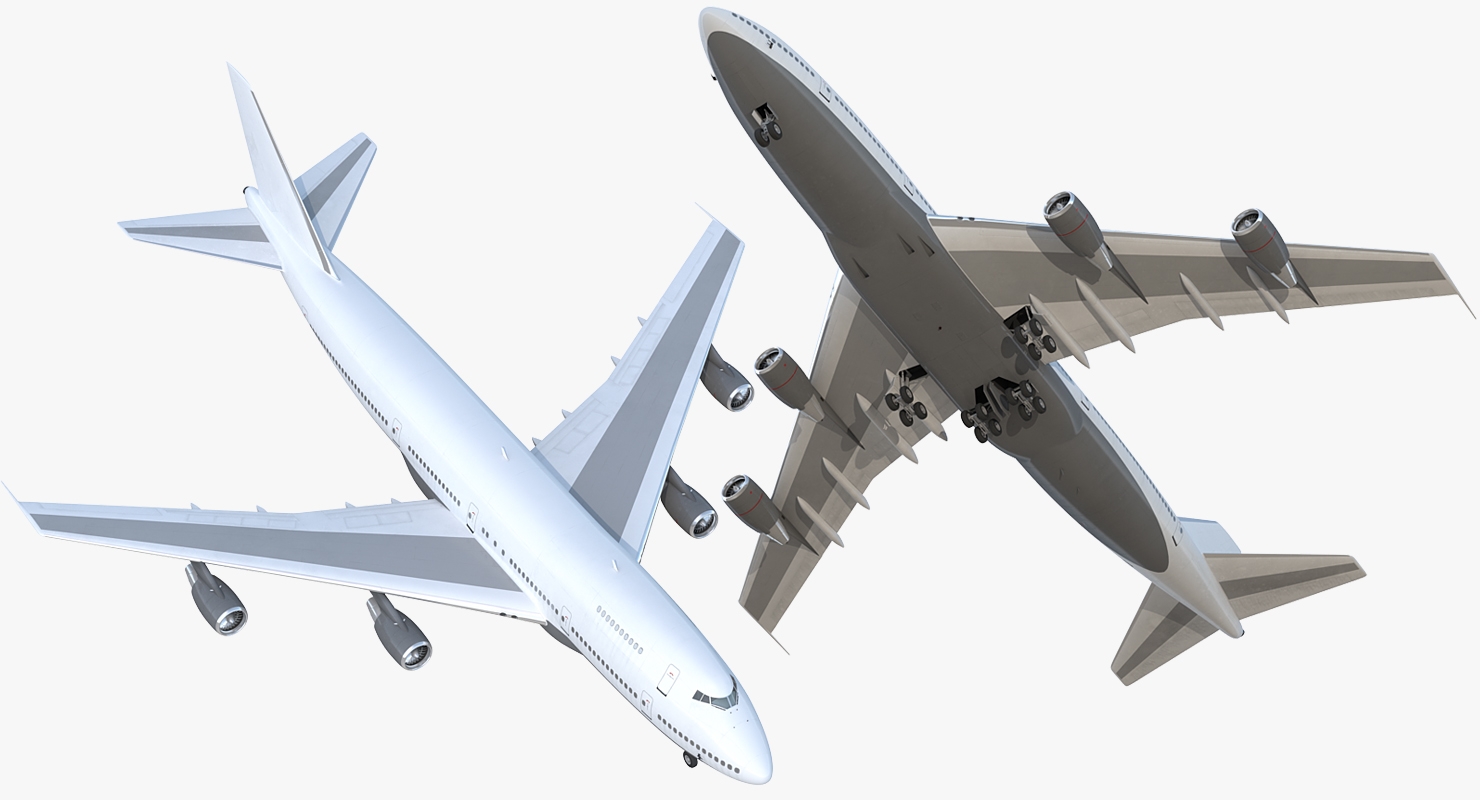 3D Boeing 747 200B Generic model