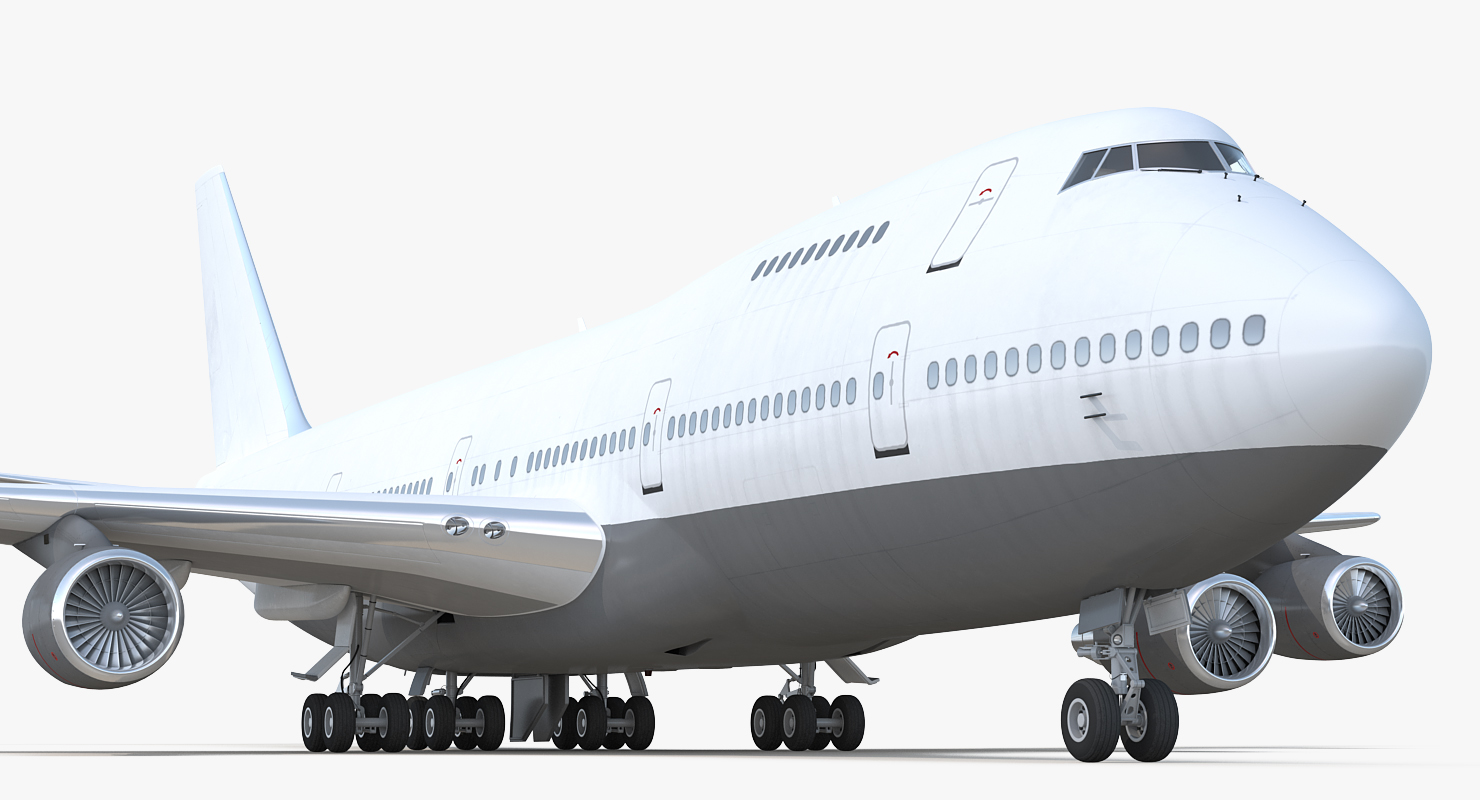 3D Boeing 747 200B Generic model