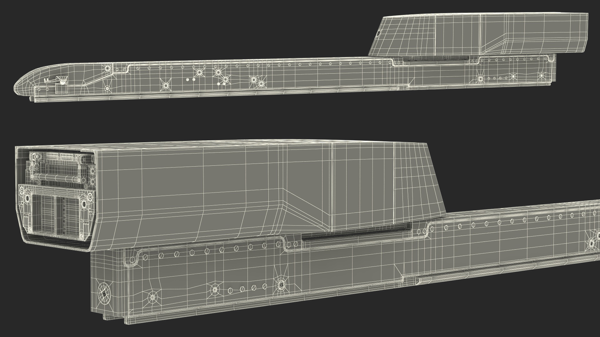 Missile Launcher with Mount 3D