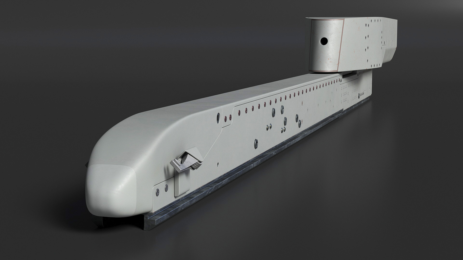 Missile Launcher with Mount 3D