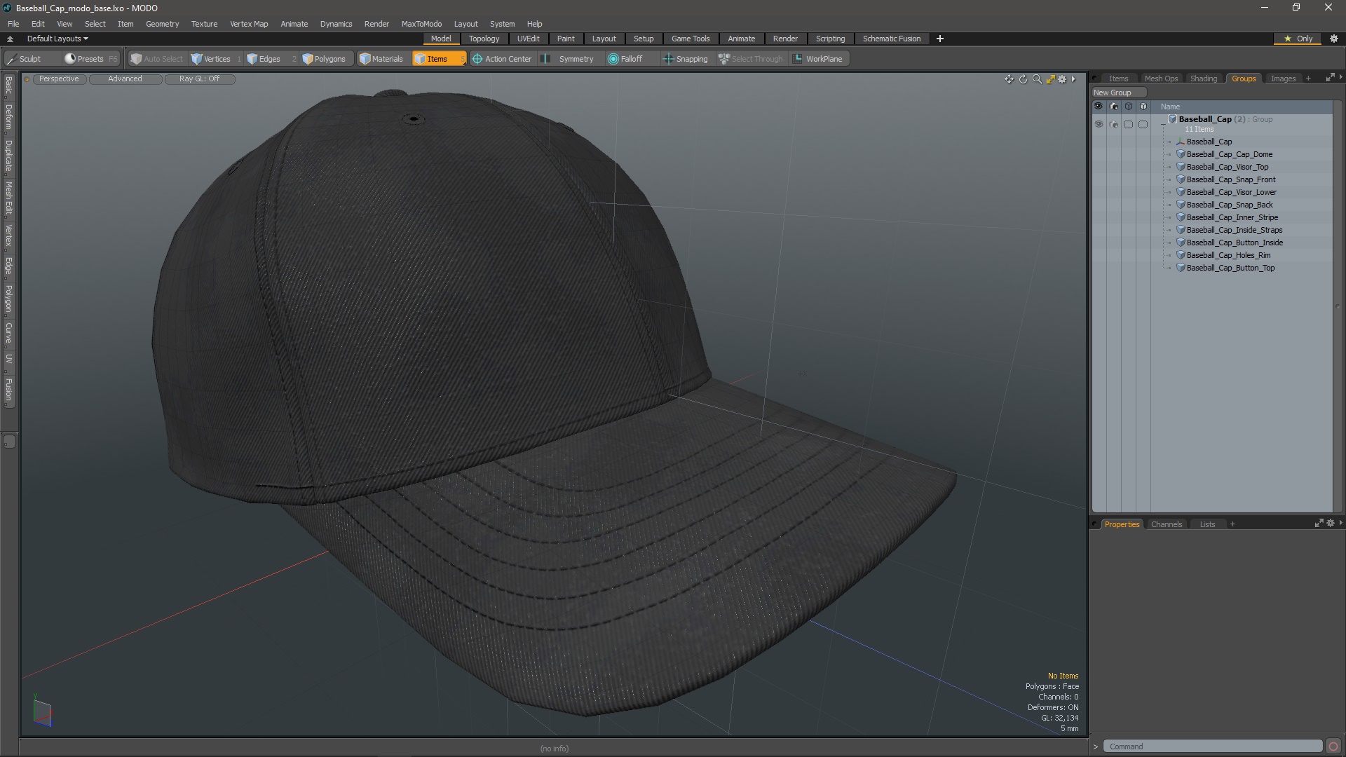 Baseball Cap 3D