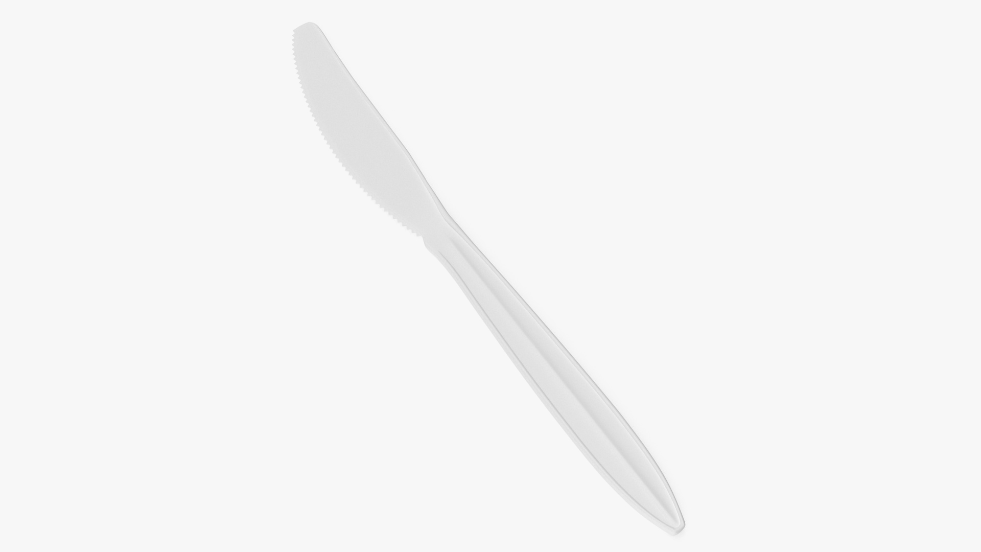 3D Realistic Plastic Knife model