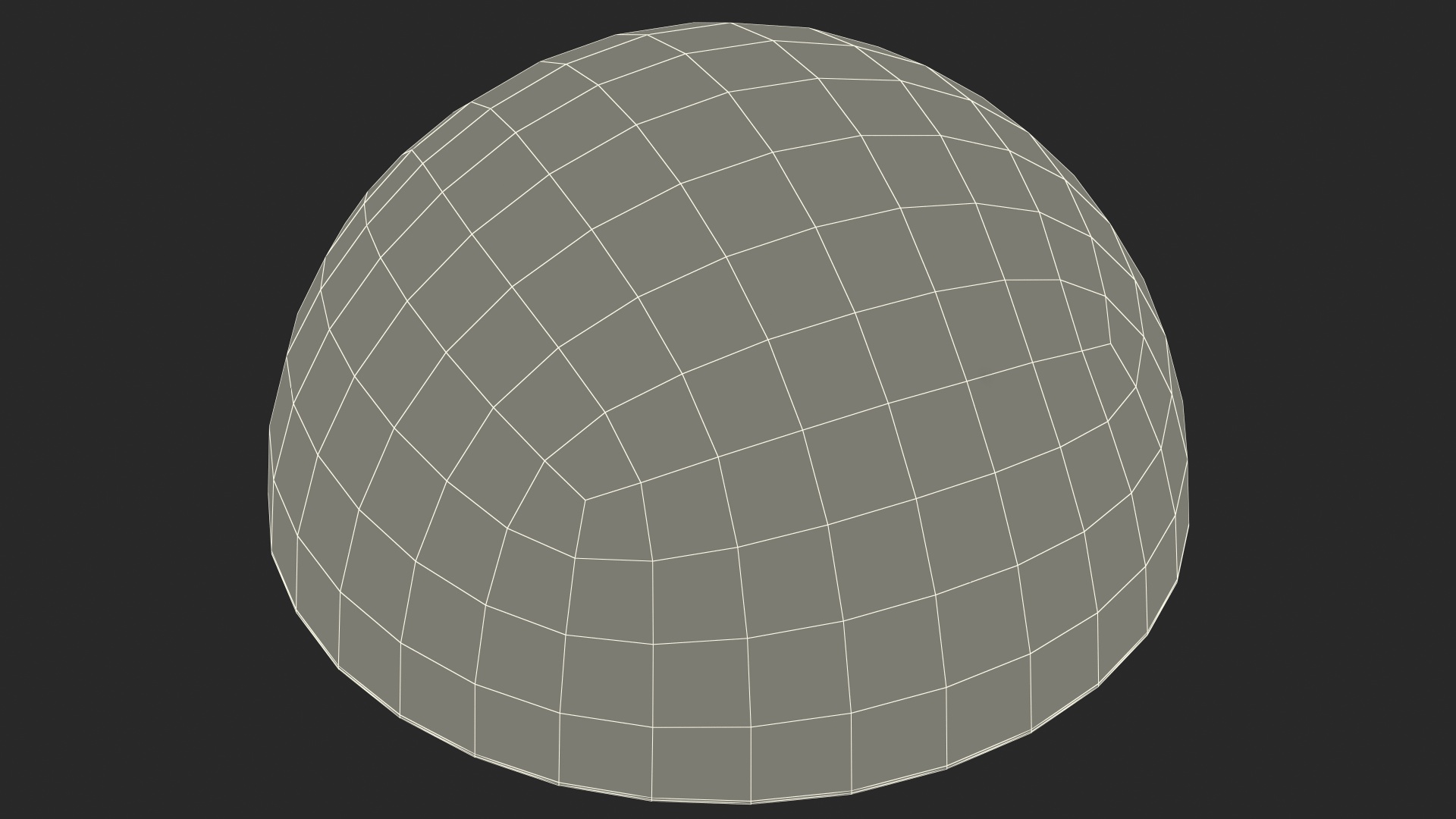 3D model Concrete Hemisphere Parking Limiter