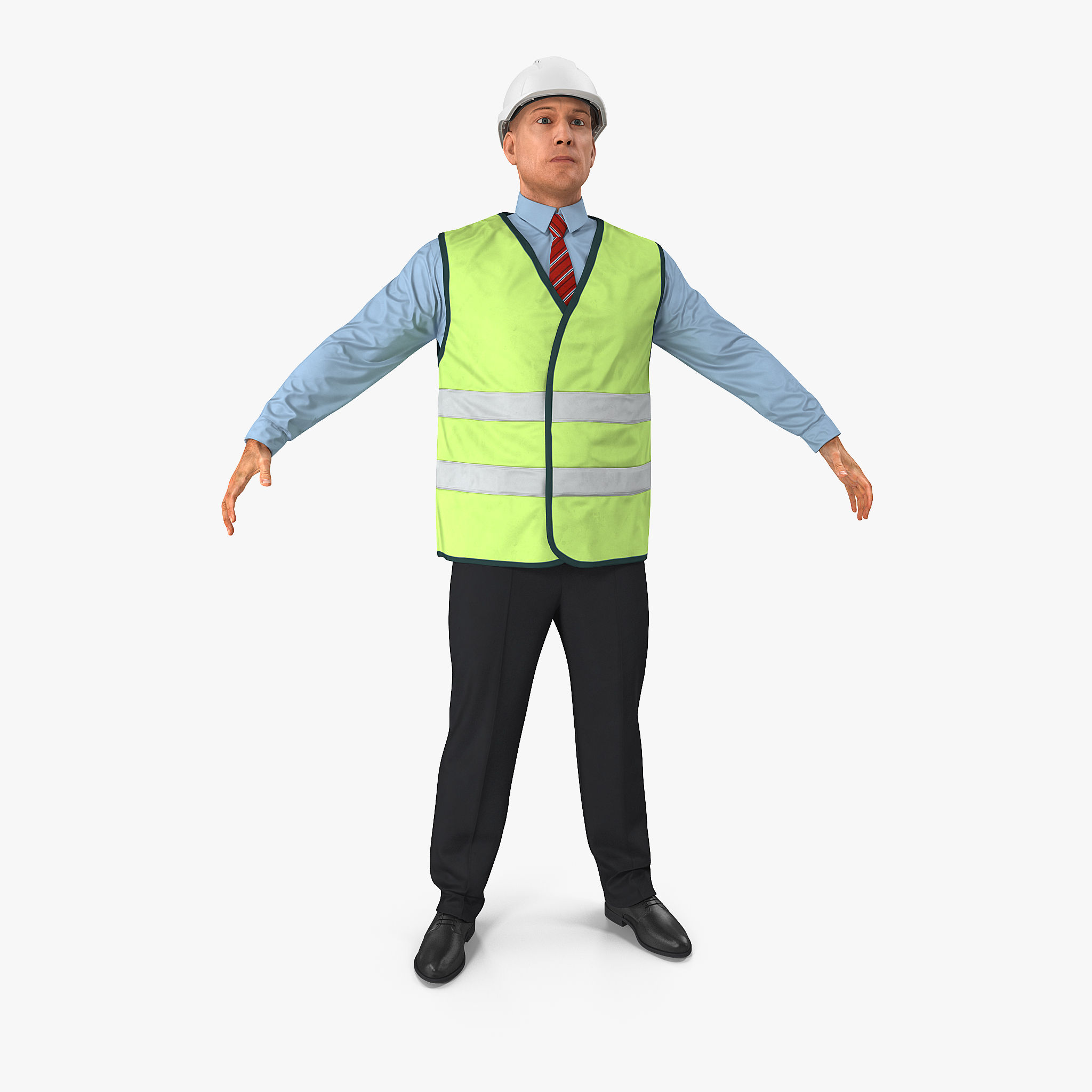 Construction Architect in Yellow Safety Jacket, view 5