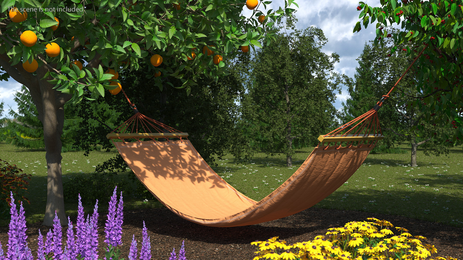 Deluxe Hammock 3D model
