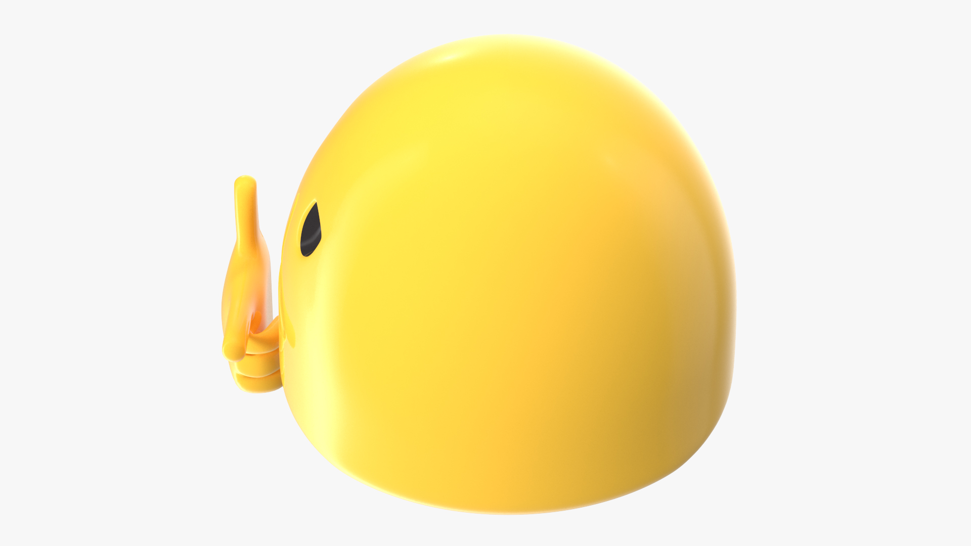 Thinking Face Android Emoji 3D