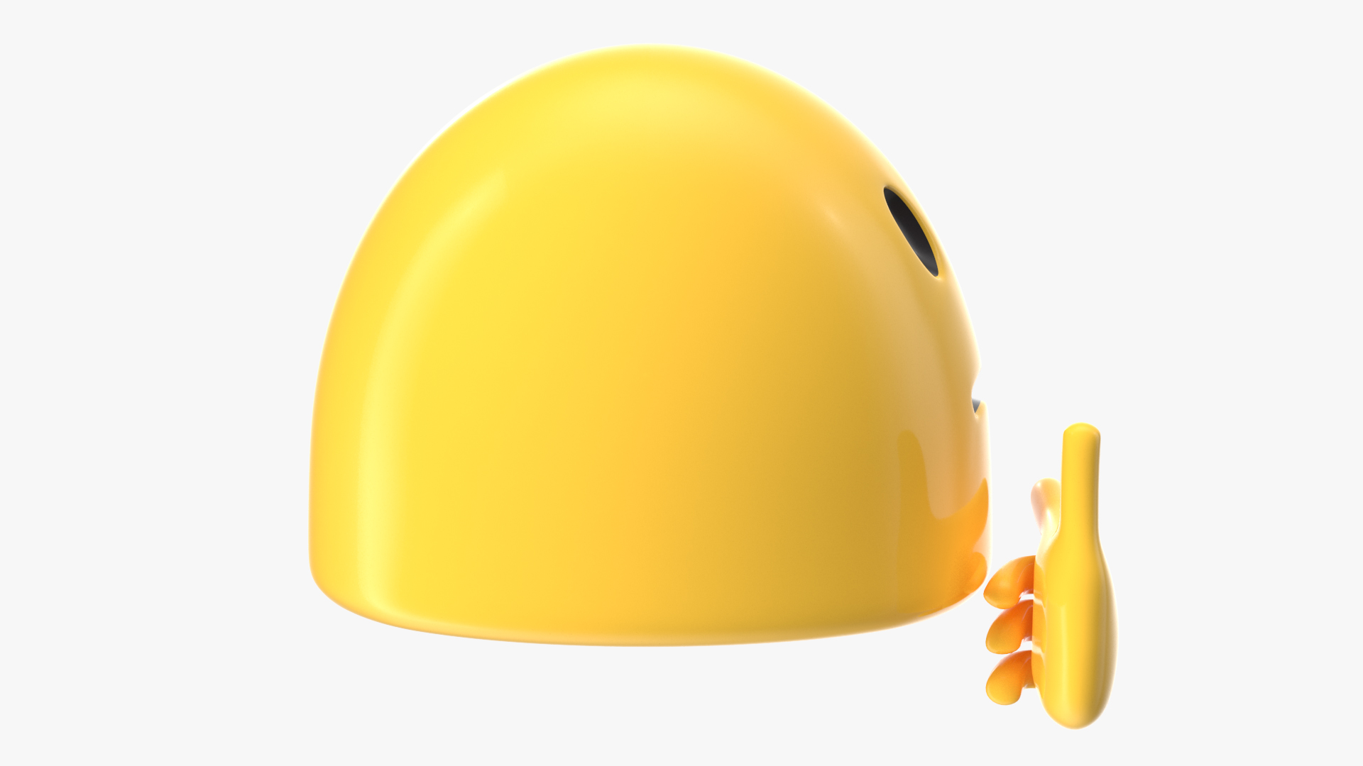 Thinking Face Android Emoji 3D