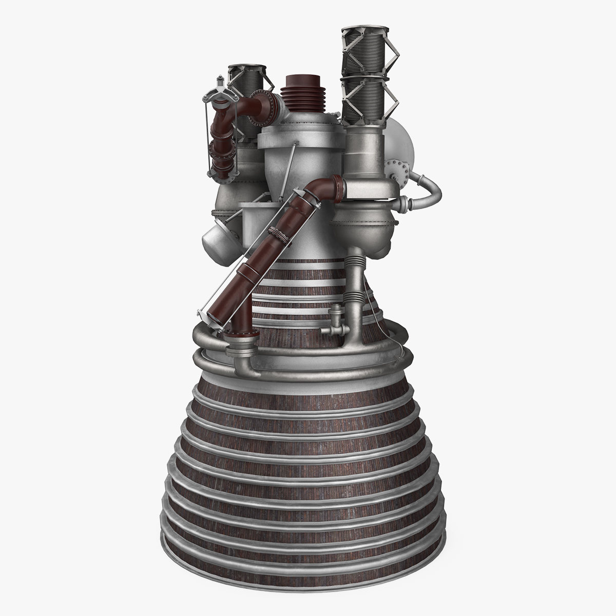 J2 Rocket Engine, view 3