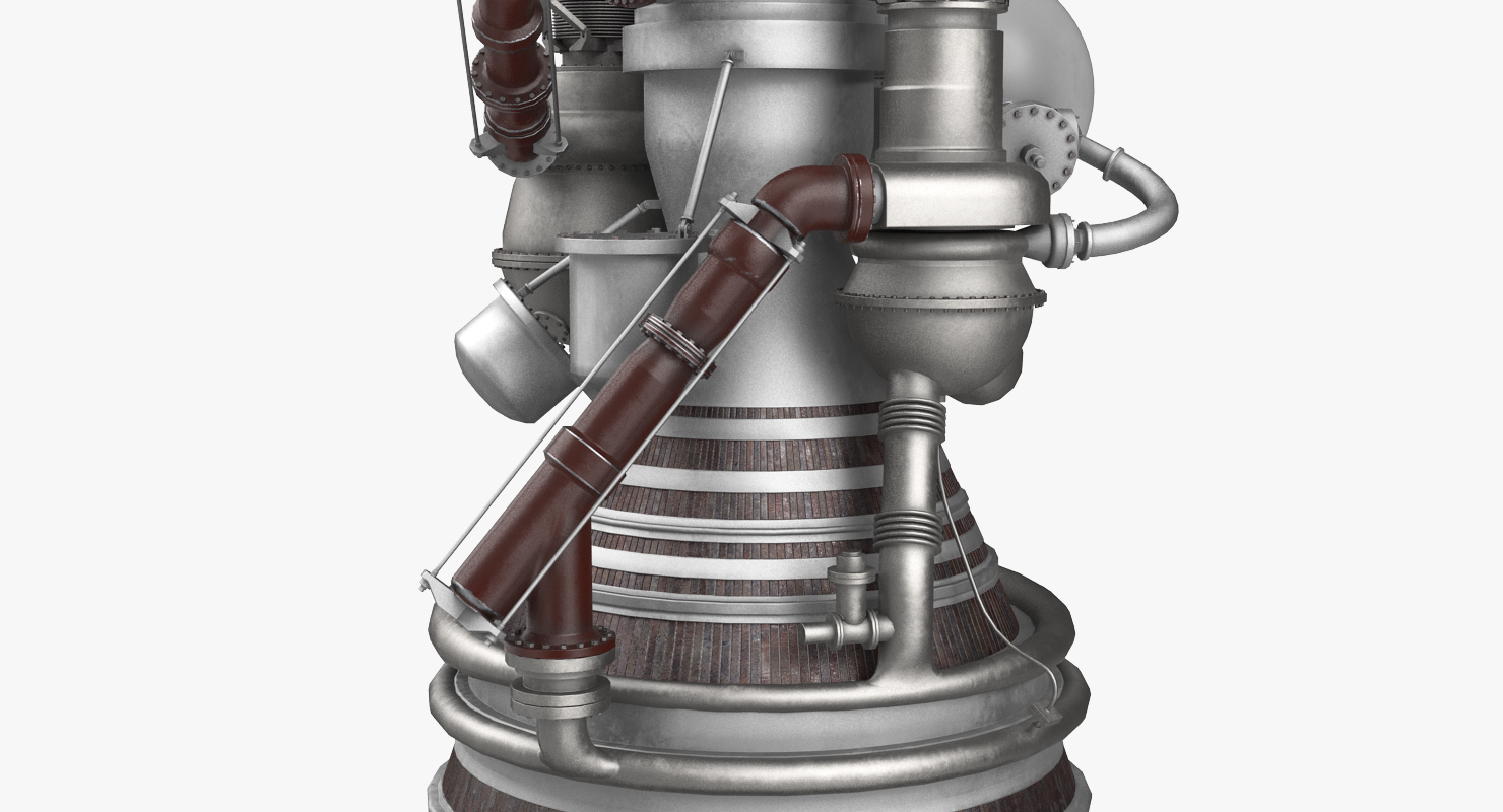 3D J2 Rocket Engine