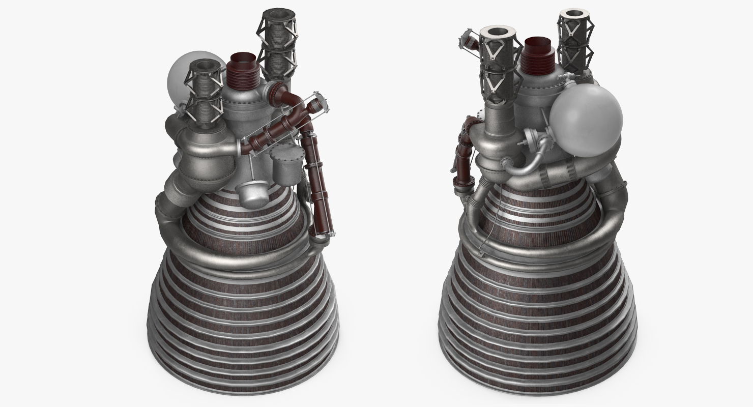3D J2 Rocket Engine