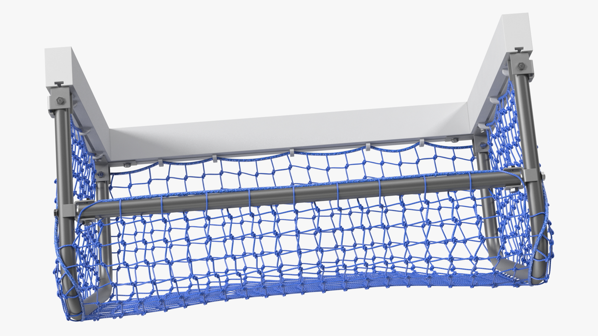 FORZA Mini Target Soccer Goal Blue 3D model