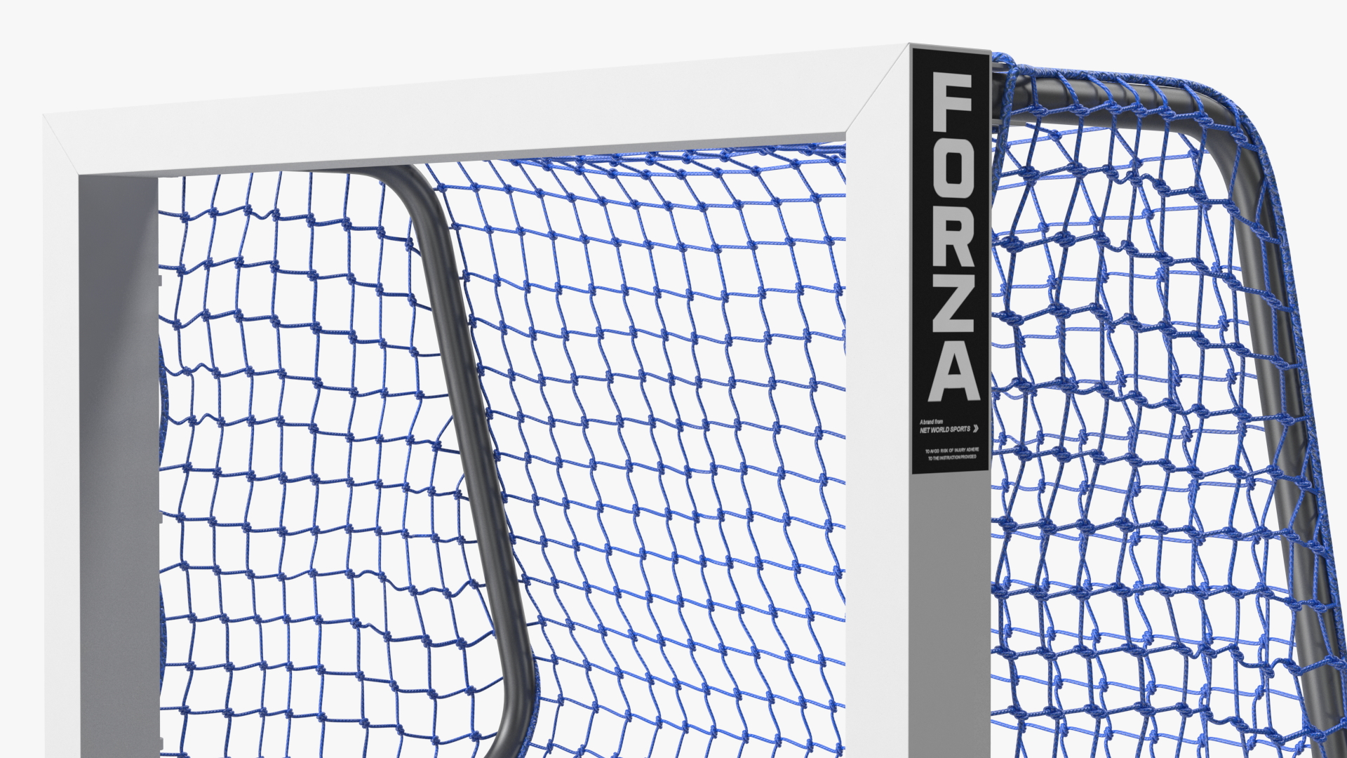 FORZA Mini Target Soccer Goal Blue 3D model