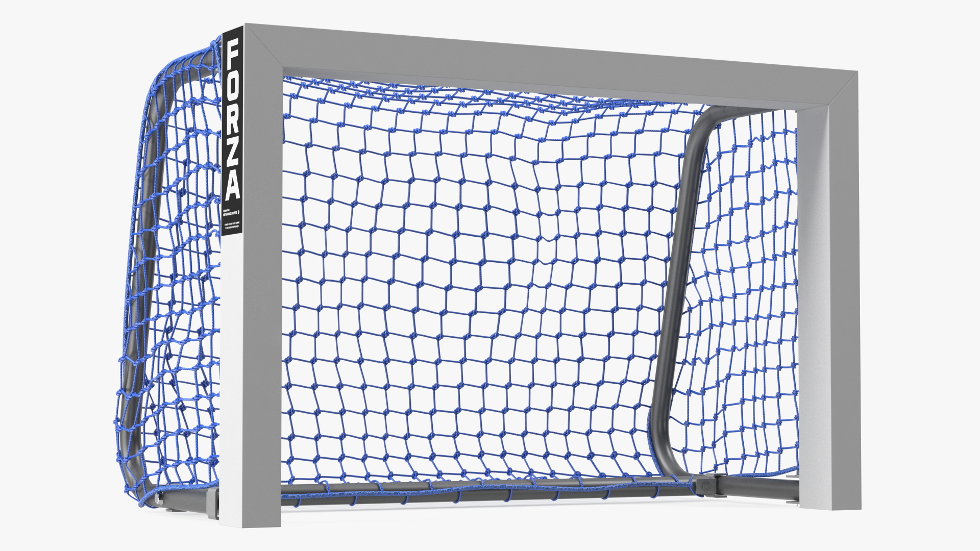 FORZA Mini Target Soccer Goal Blue 3D model