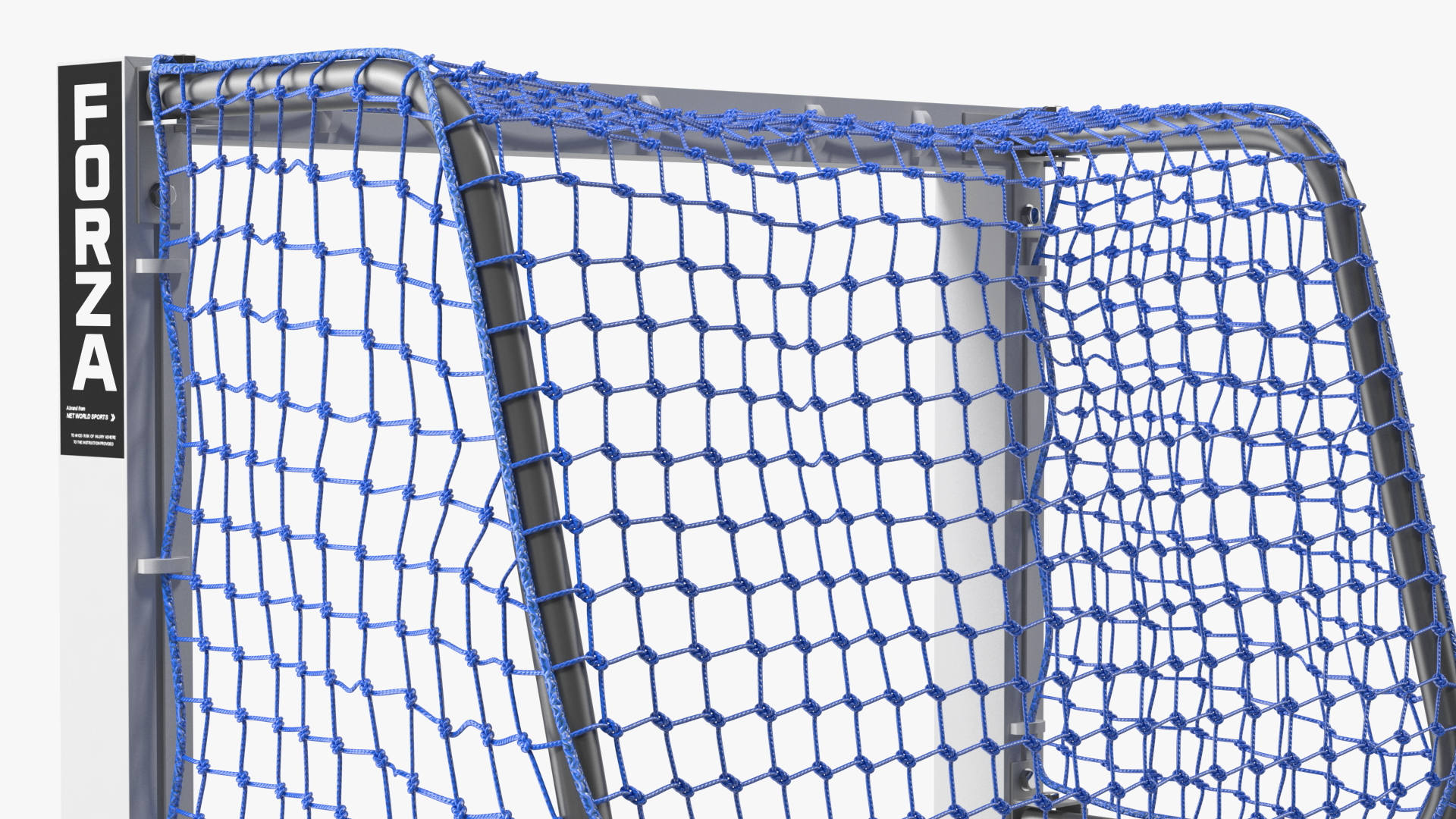 FORZA Mini Target Soccer Goal Blue 3D model