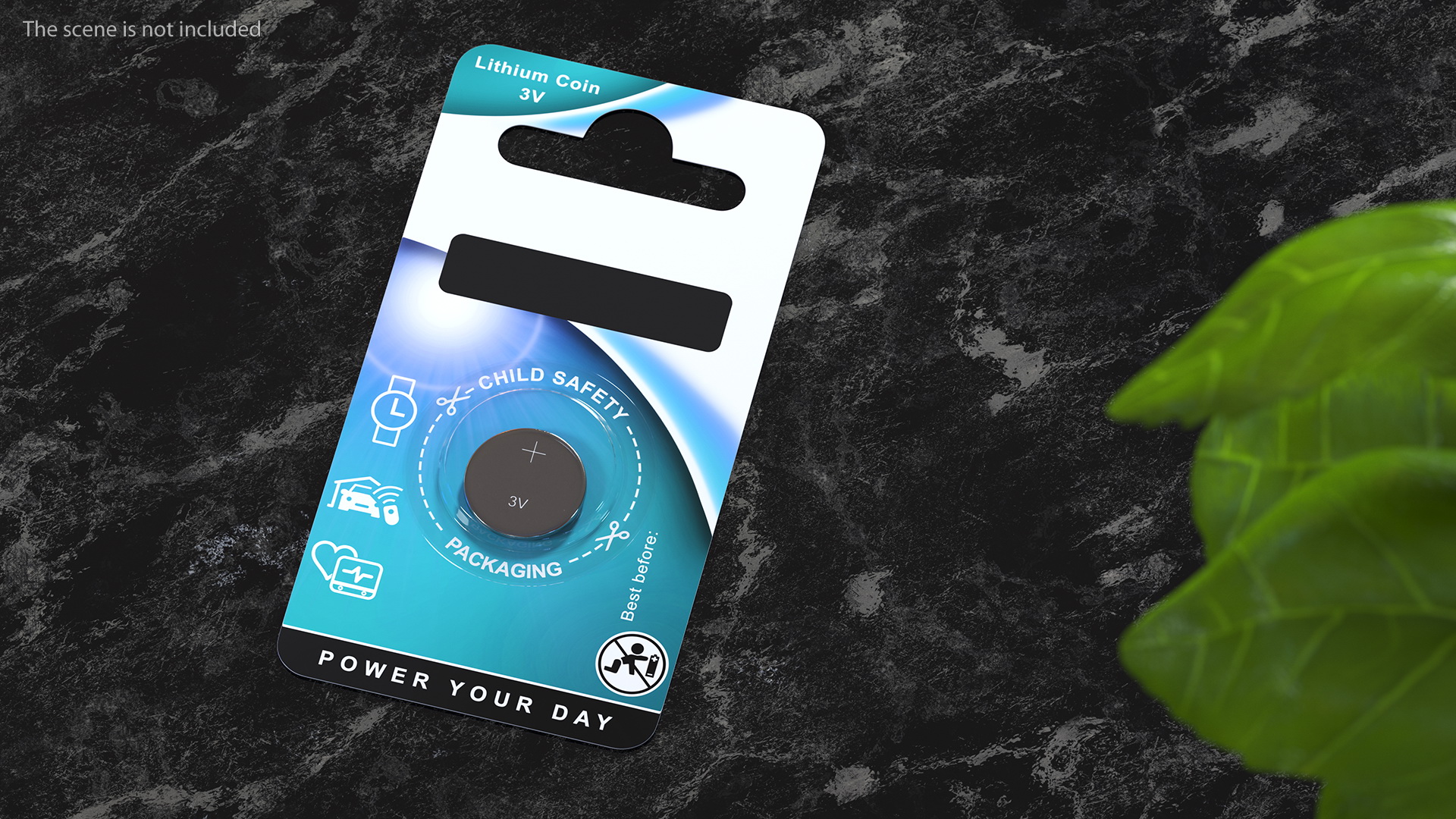 3D model Coin Battery Blister