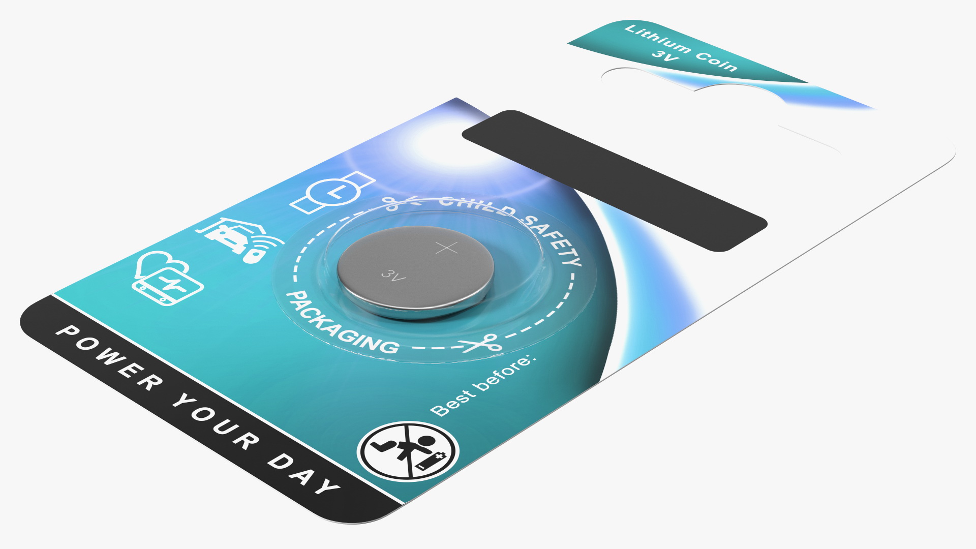 3D model Coin Battery Blister