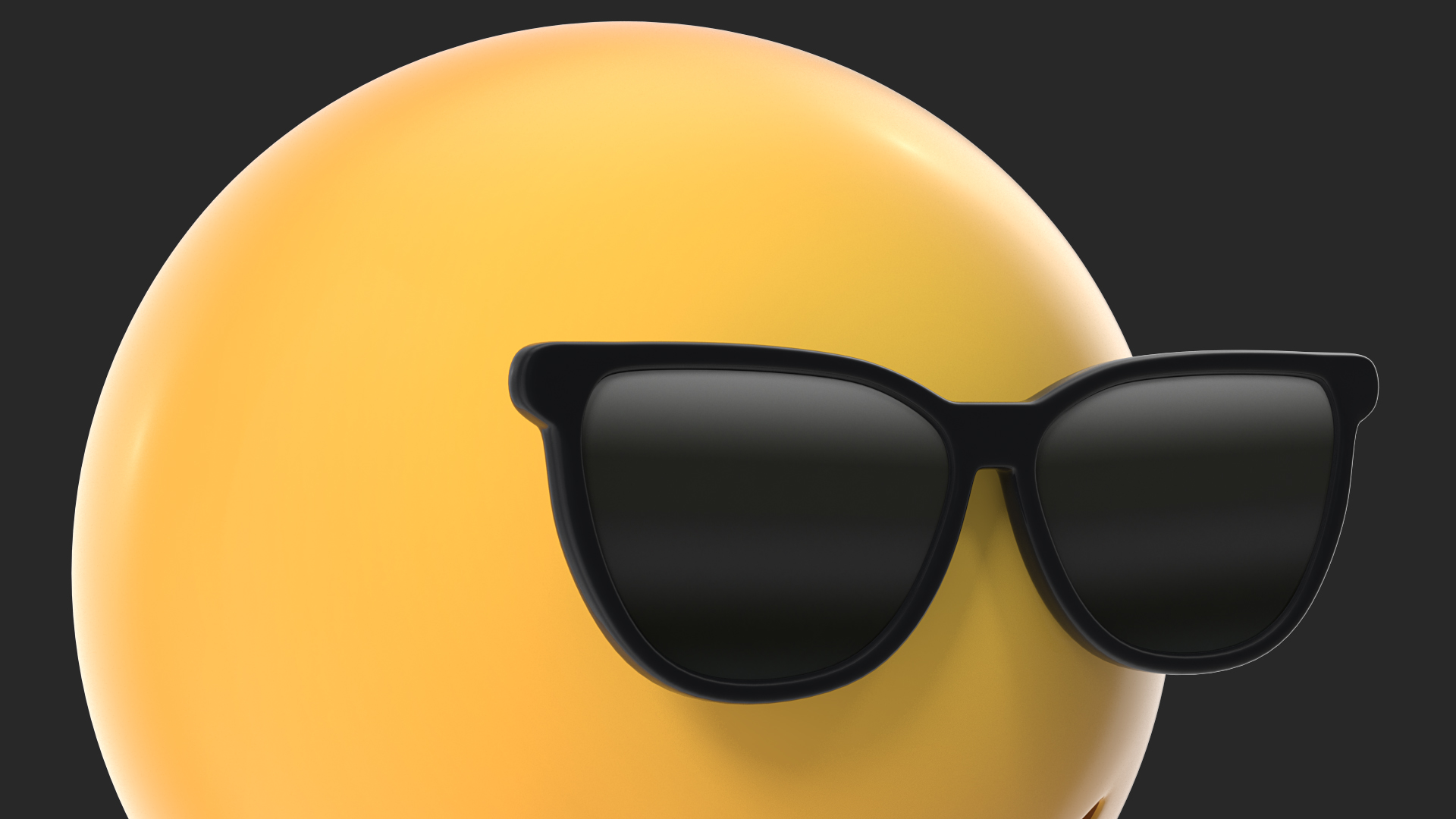 3D Sunglasses Emoji