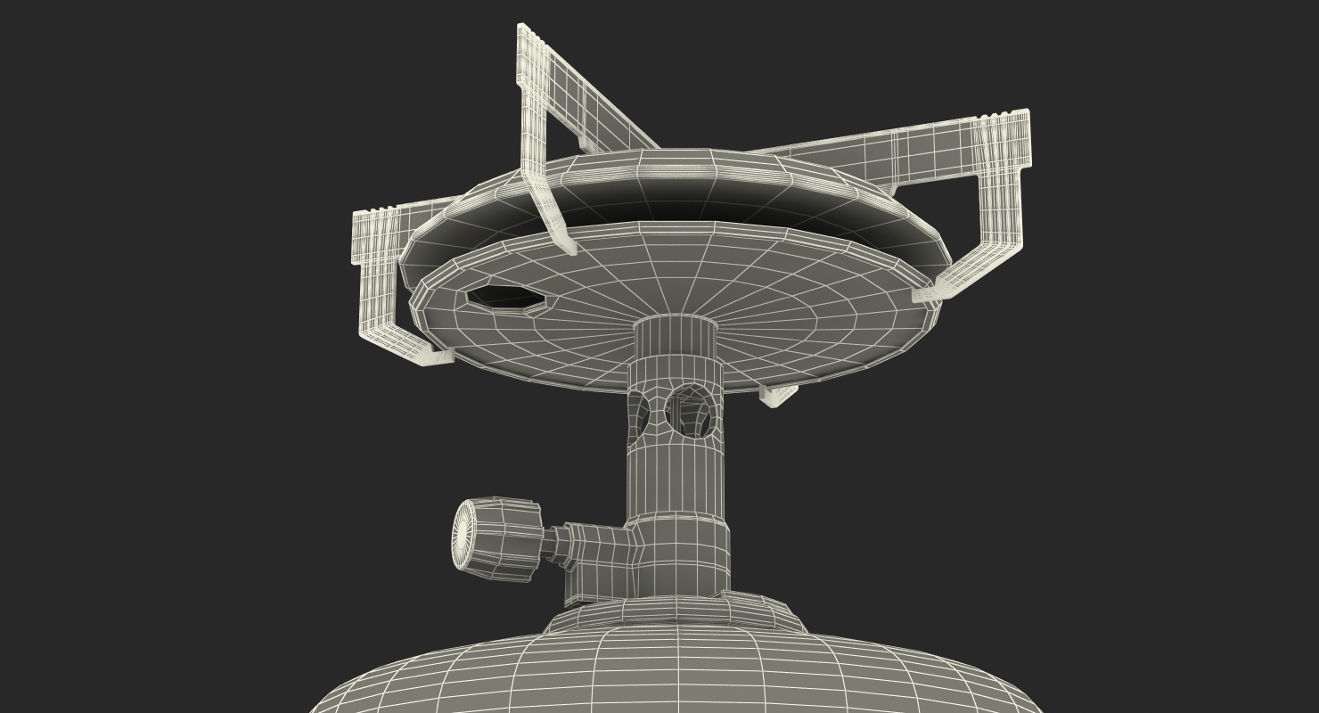 Camping Gas Stove 3D