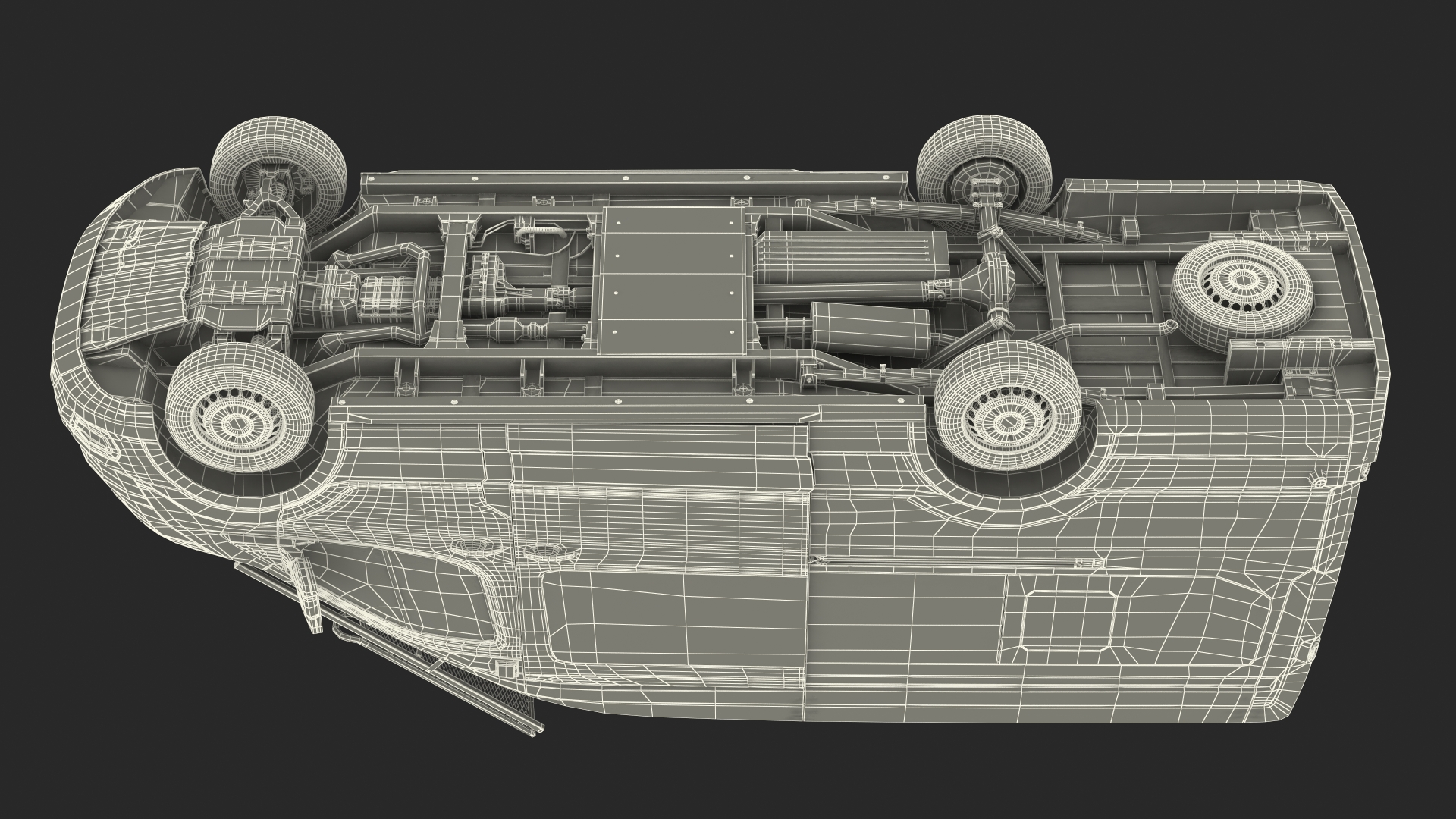 Police Ford Transit 2020 3D model