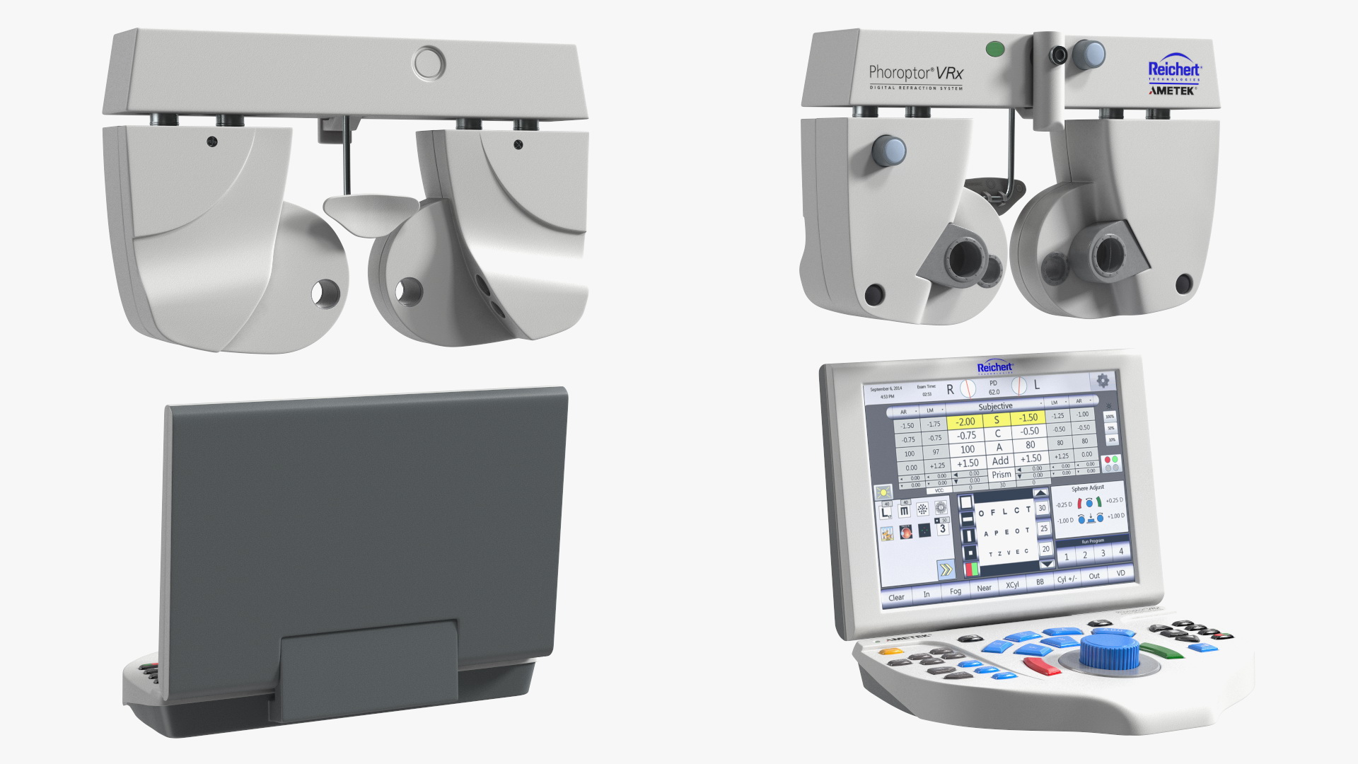 3D Reichert Automated Phoropter model