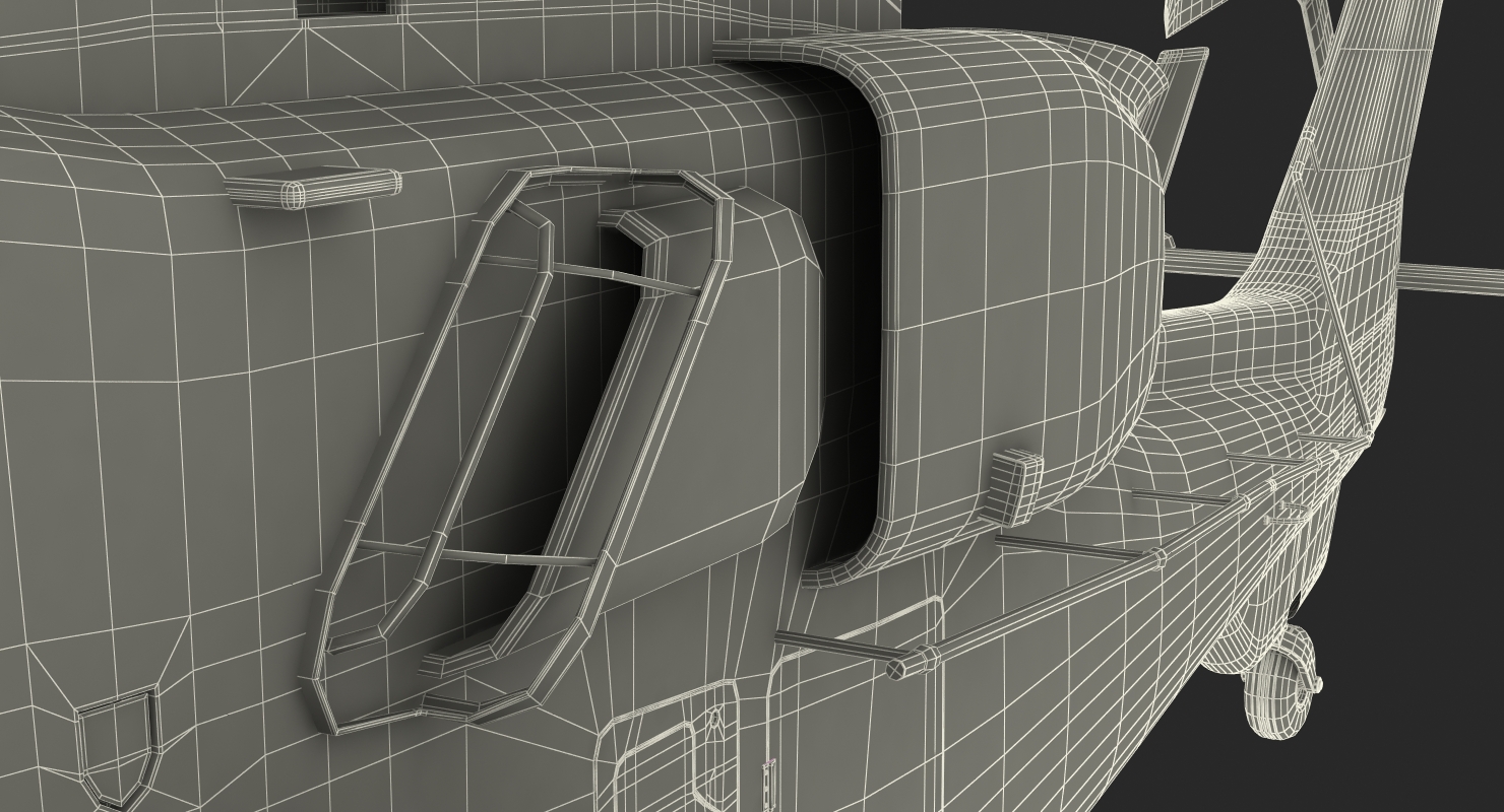 3D Eurocopter Tiger EC665 German Rigged