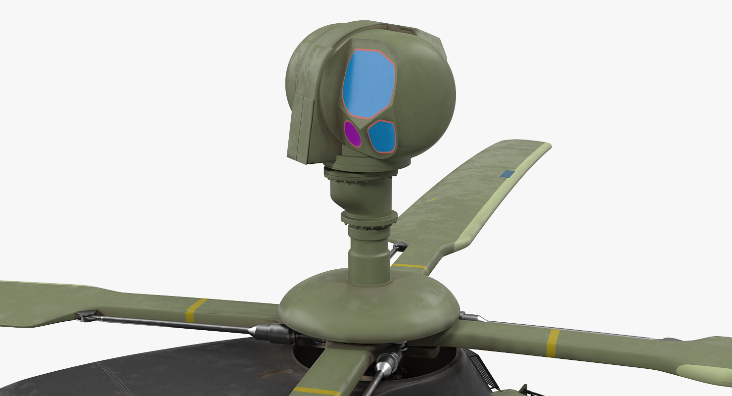 3D Eurocopter Tiger EC665 German Rigged
