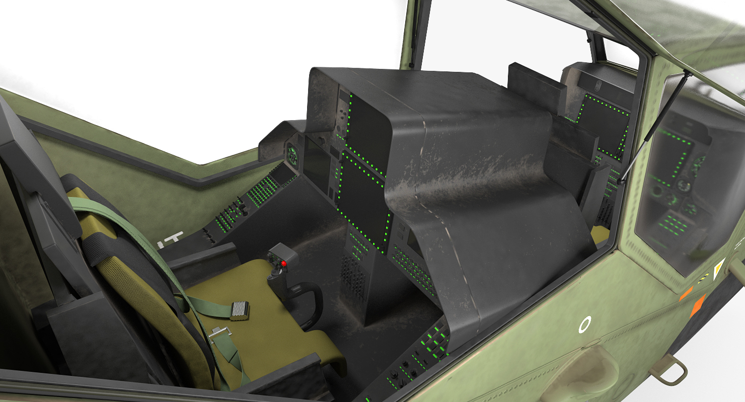 3D Eurocopter Tiger EC665 German Rigged