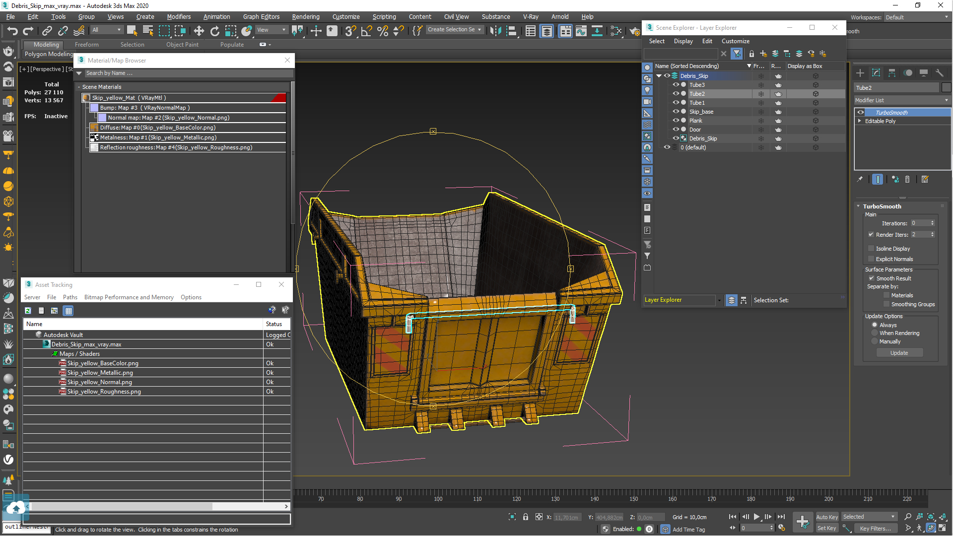 3D Debris Skip
