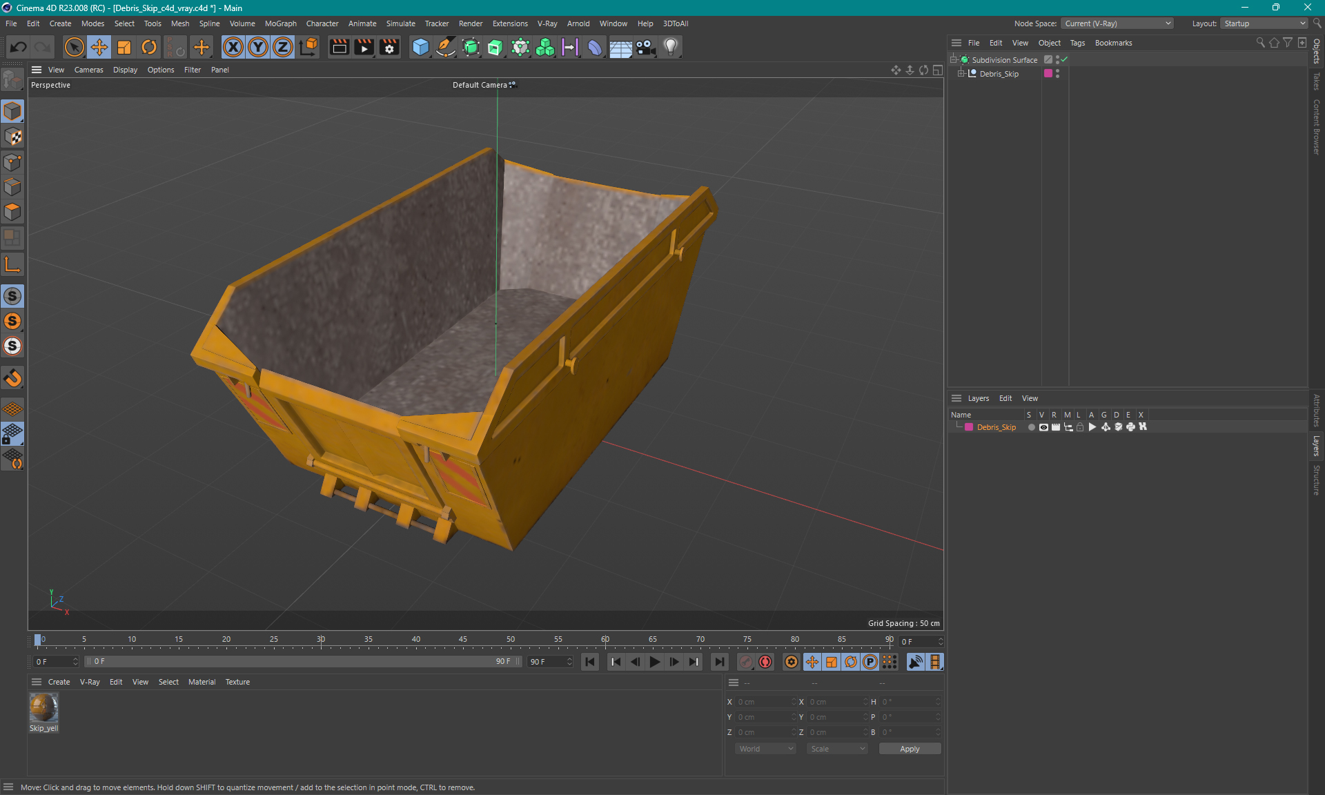 3D Debris Skip