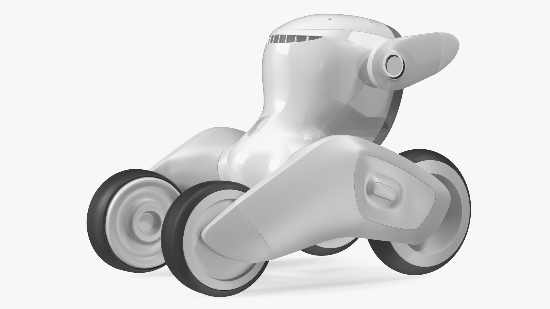 Loona Smart Petbot Robot Toy Rigged for Cinema 4D 3D model