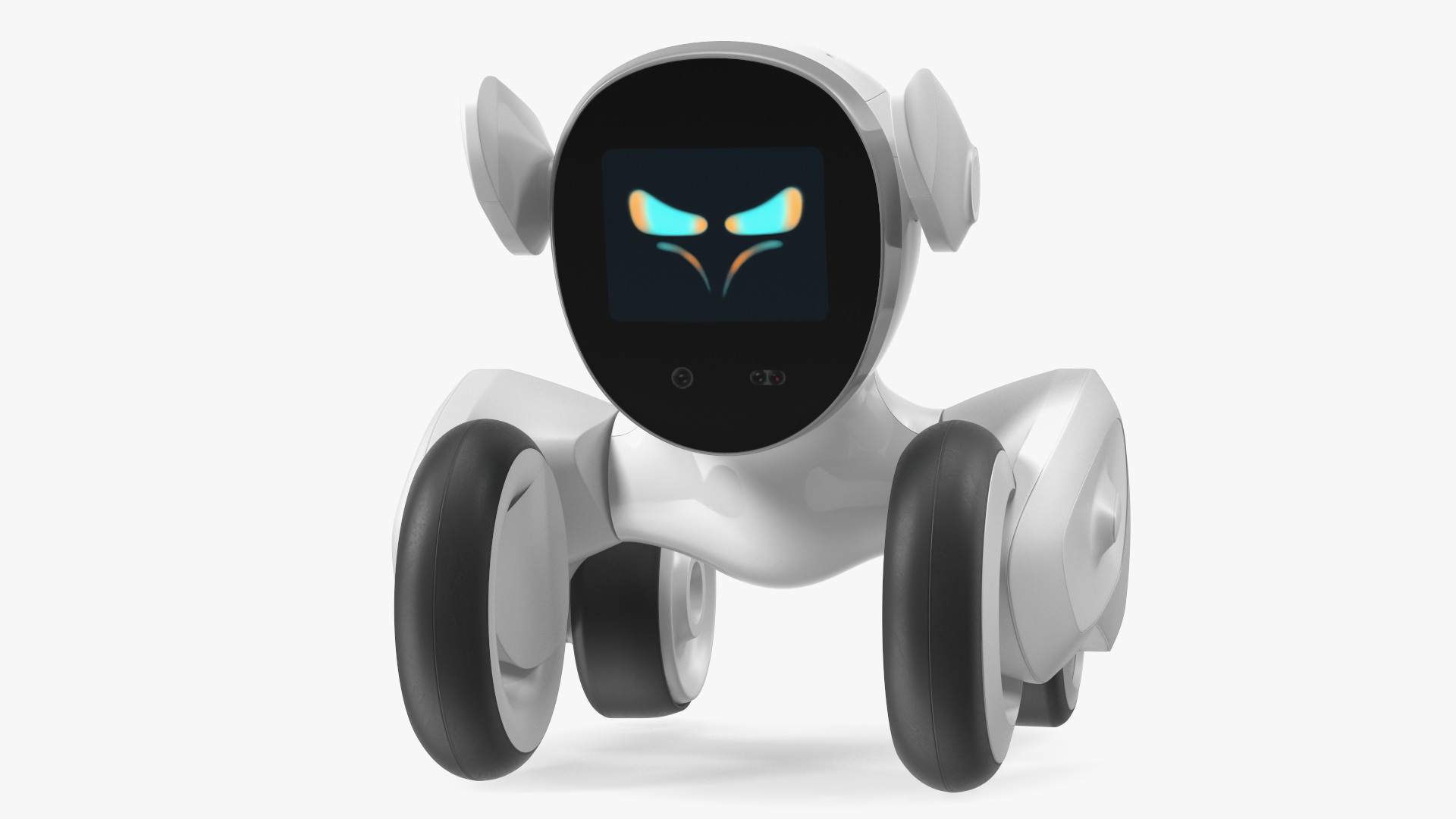 Loona Smart Petbot Robot Toy Rigged for Cinema 4D 3D model