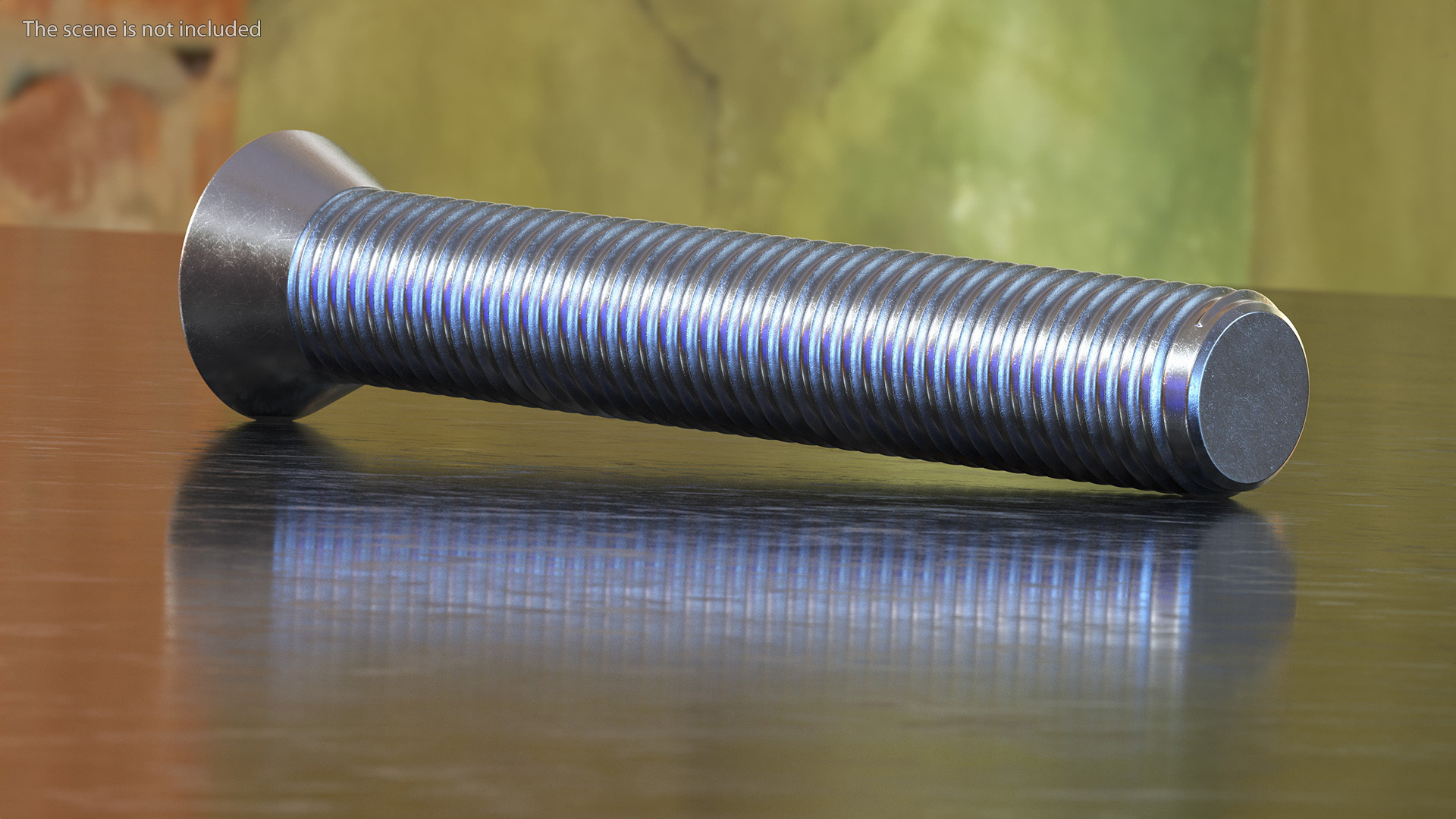 3D Machine Screw model