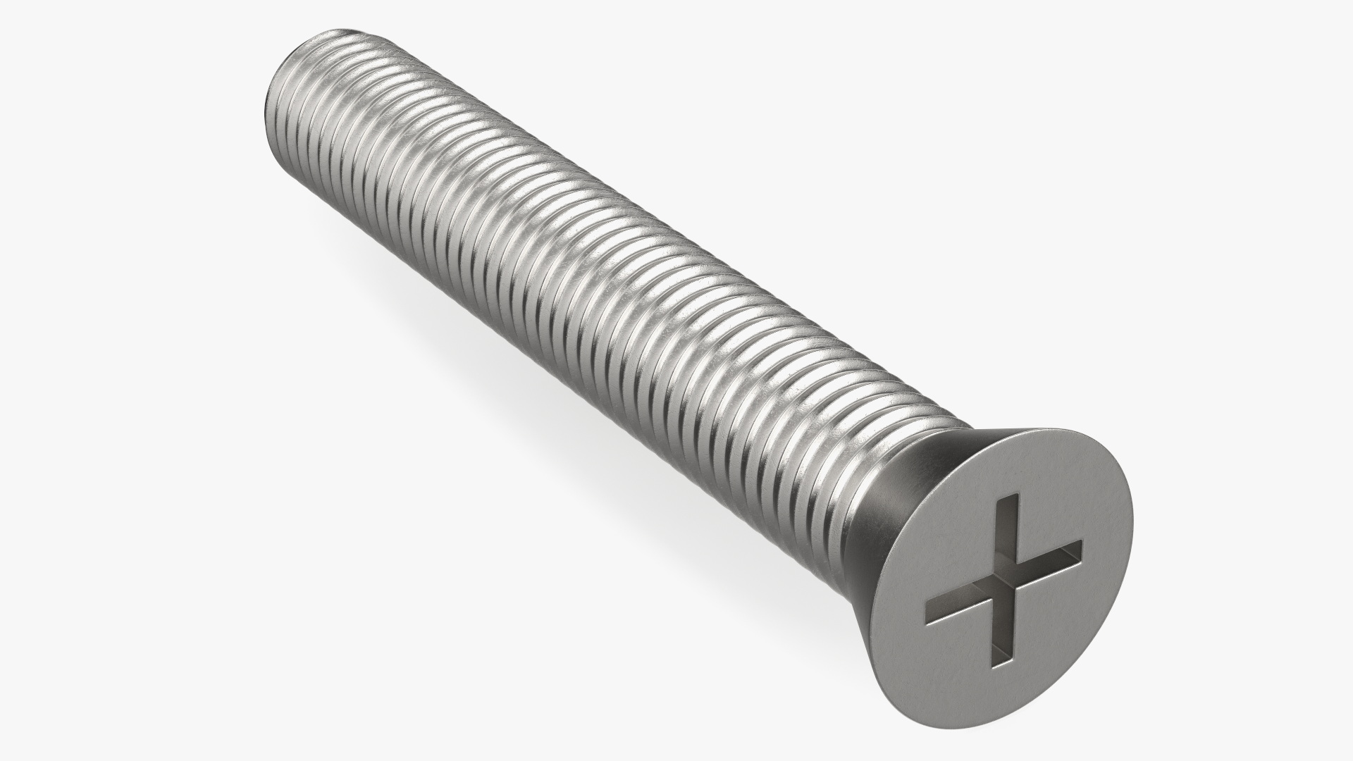 3D Machine Screw model