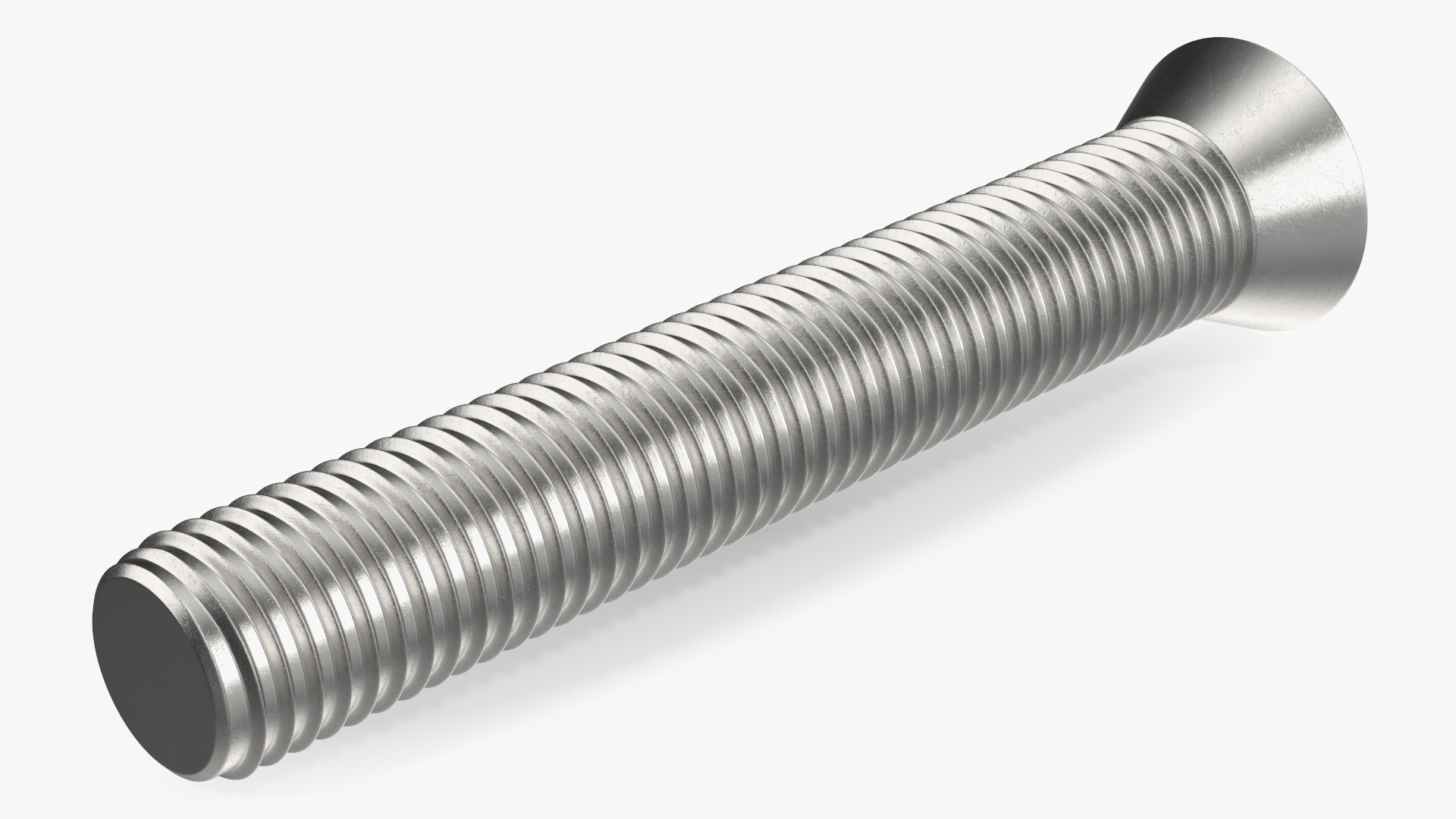 3D Machine Screw model
