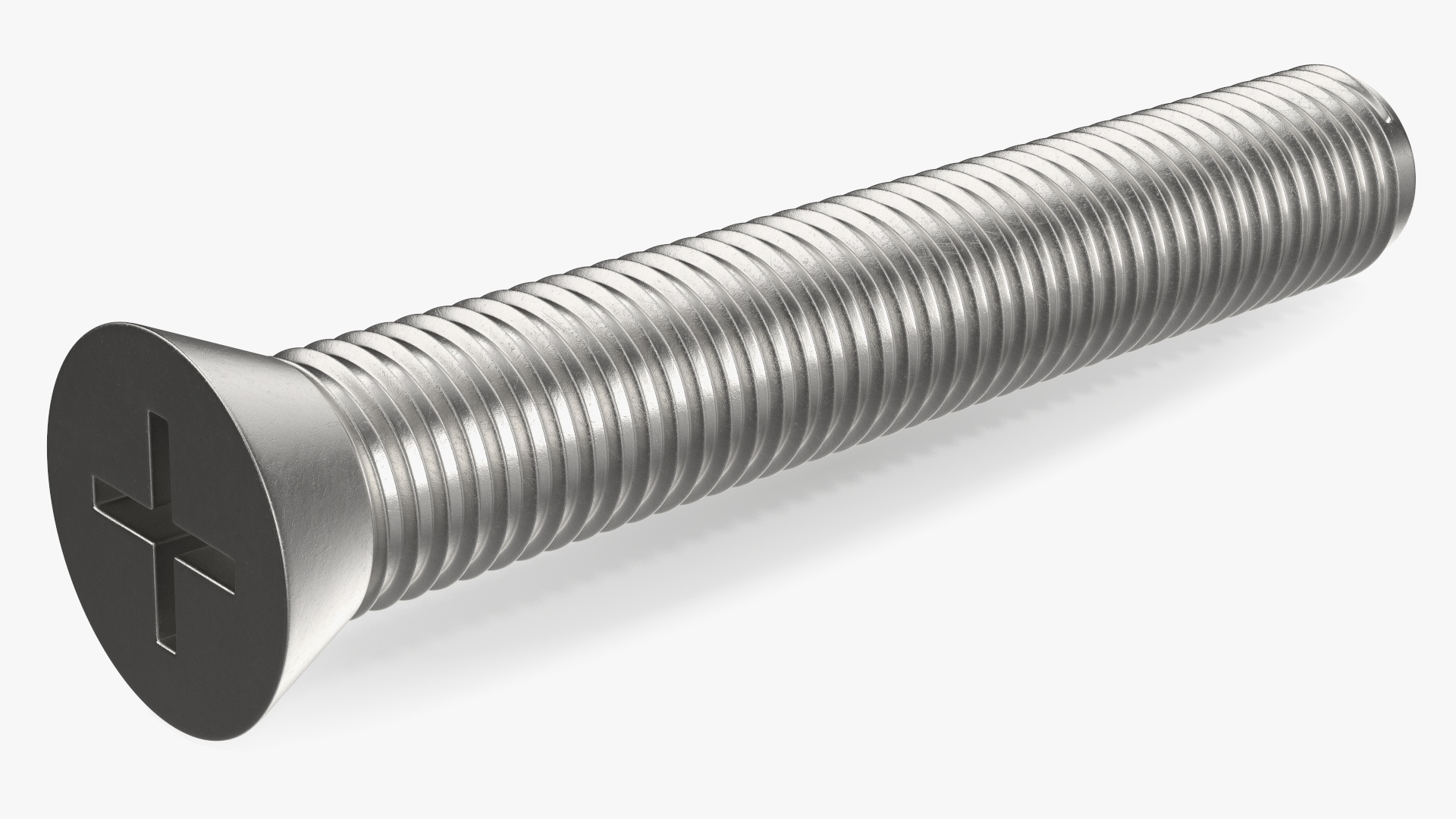 3D Machine Screw model