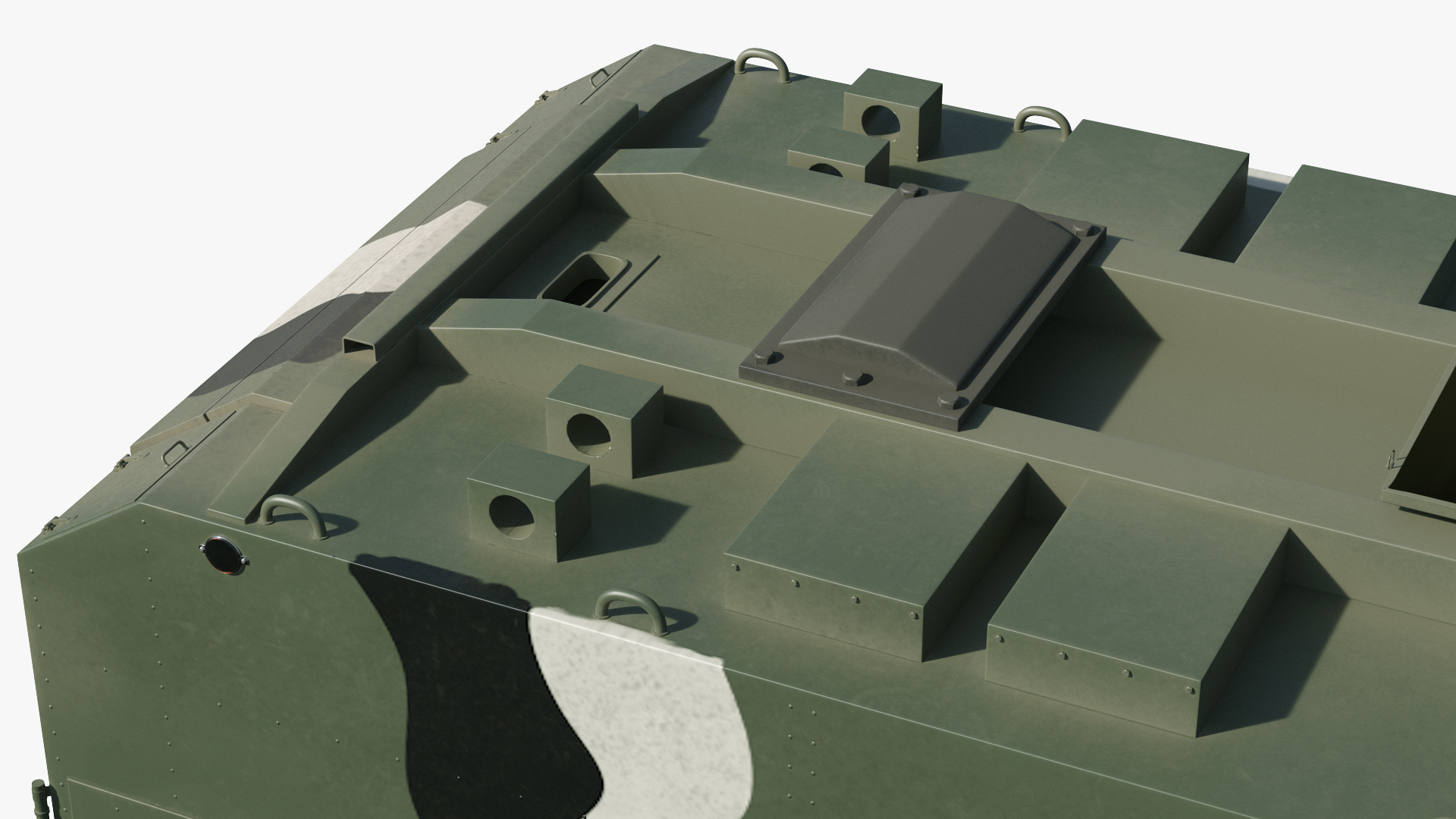 Camouflage Radar Cabin 3D