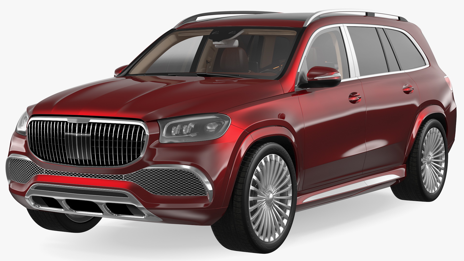 Luxury SUV Rigged 3D