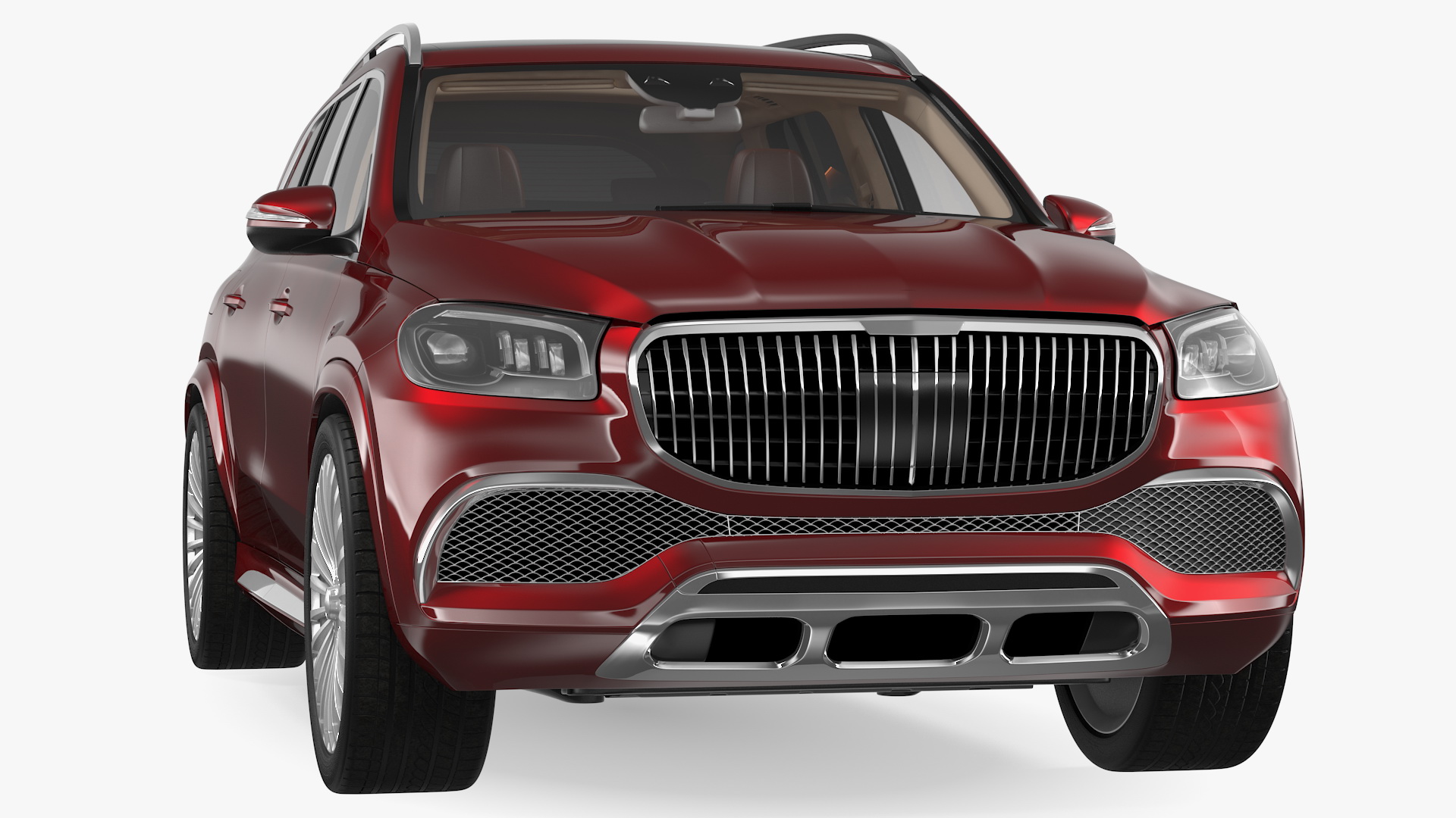 Luxury SUV Rigged 3D