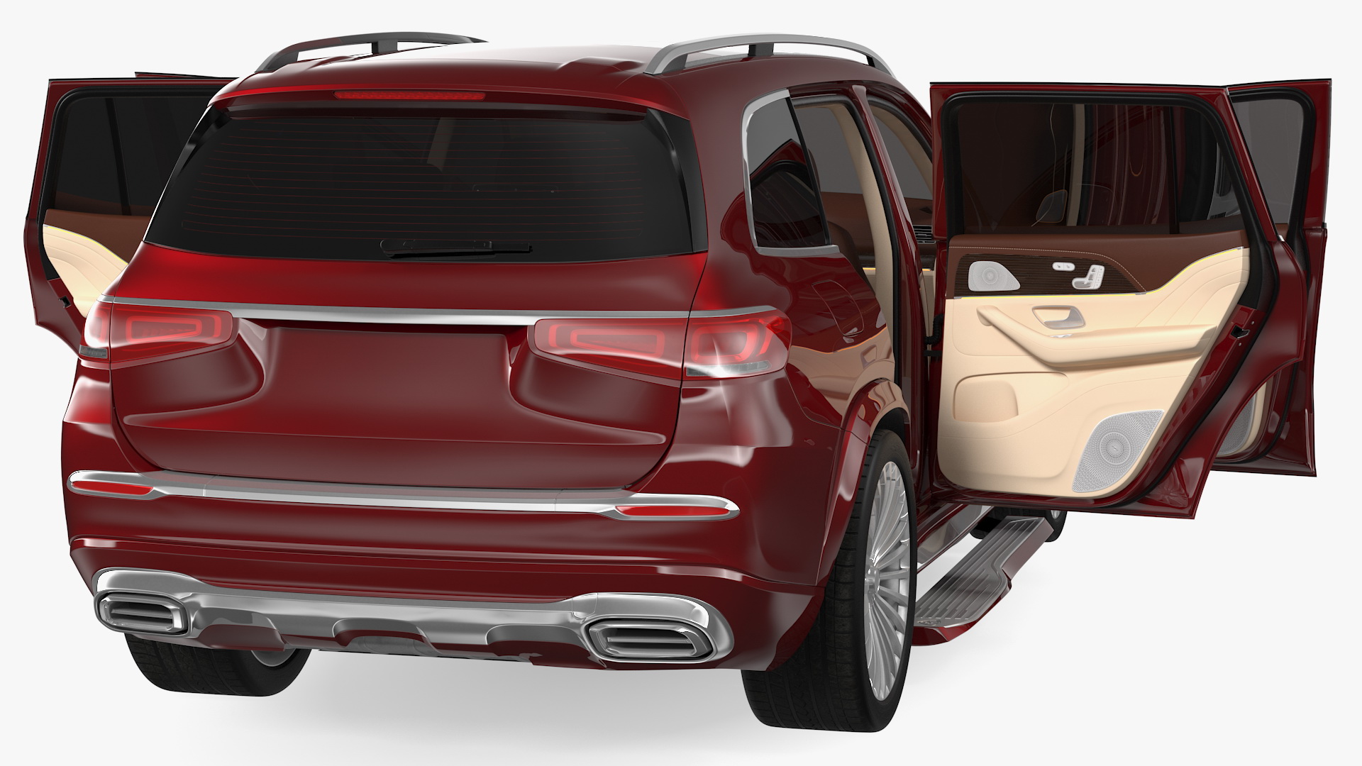 Luxury SUV Rigged 3D
