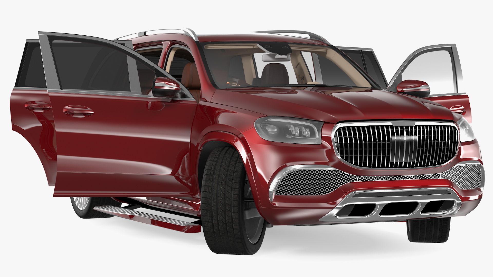 Luxury SUV Rigged 3D