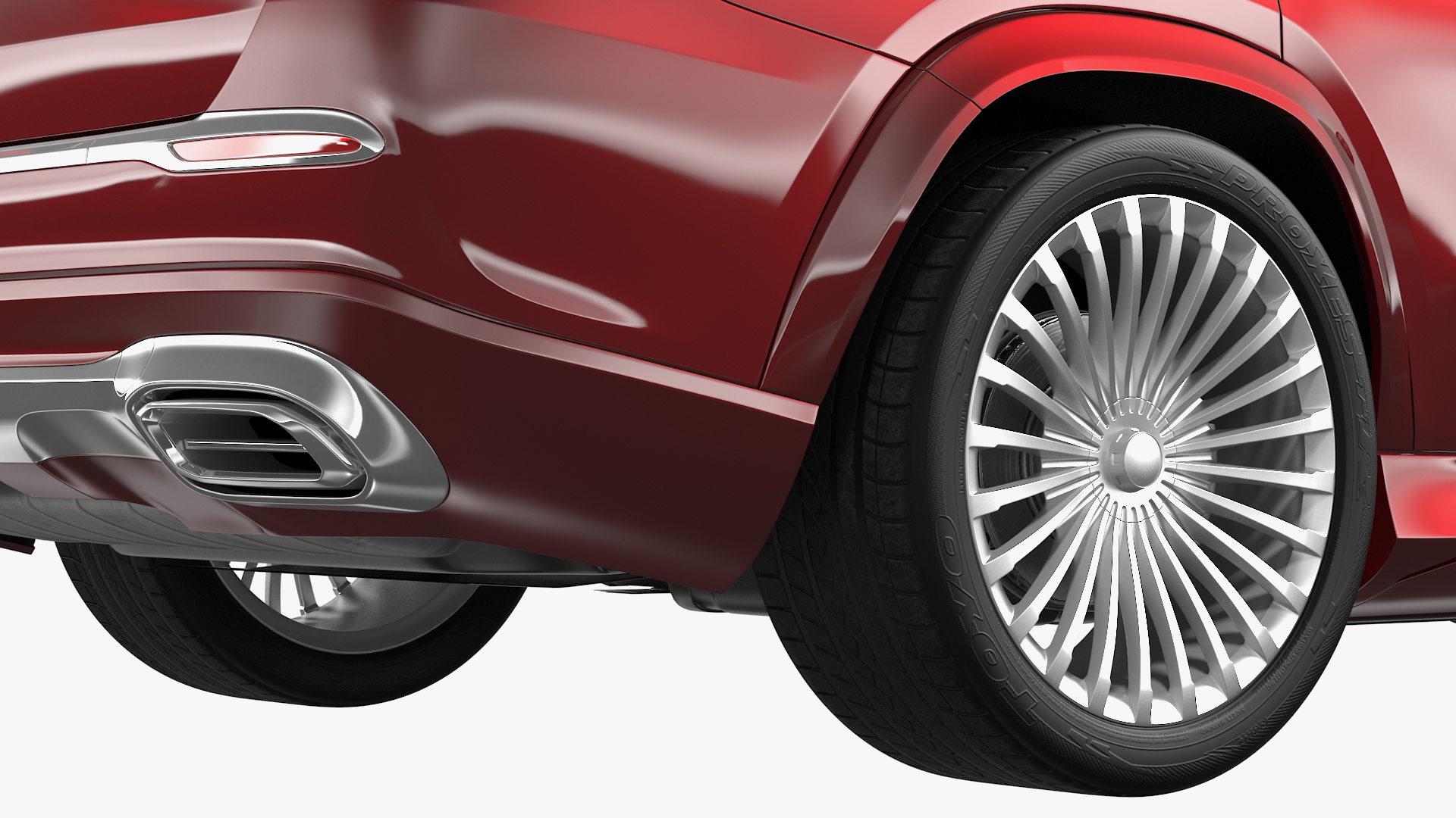 Luxury SUV Rigged 3D