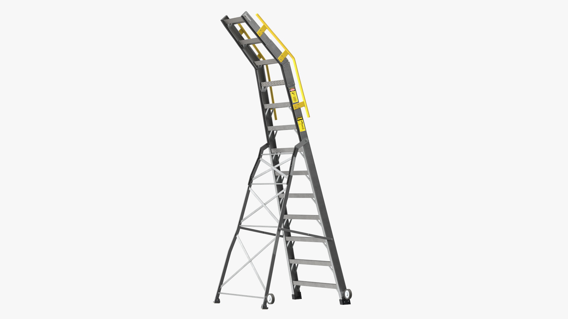 3D Engineering Aircraft Ladder 14 Ft model
