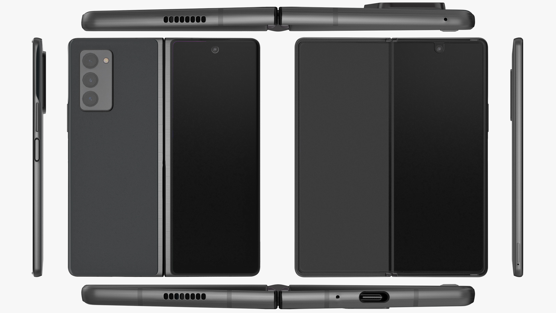 3D Mobile Phone Black model