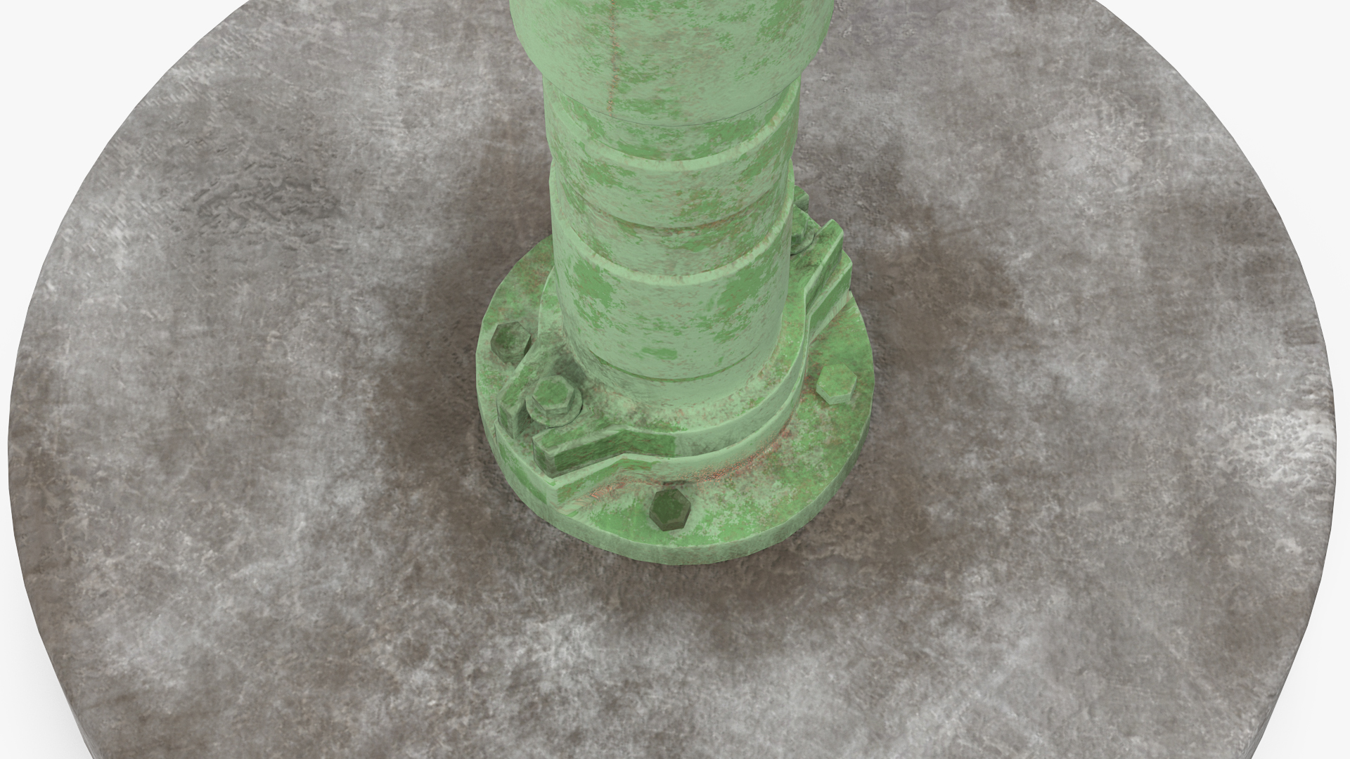 Old Hand Water Pump 3D model