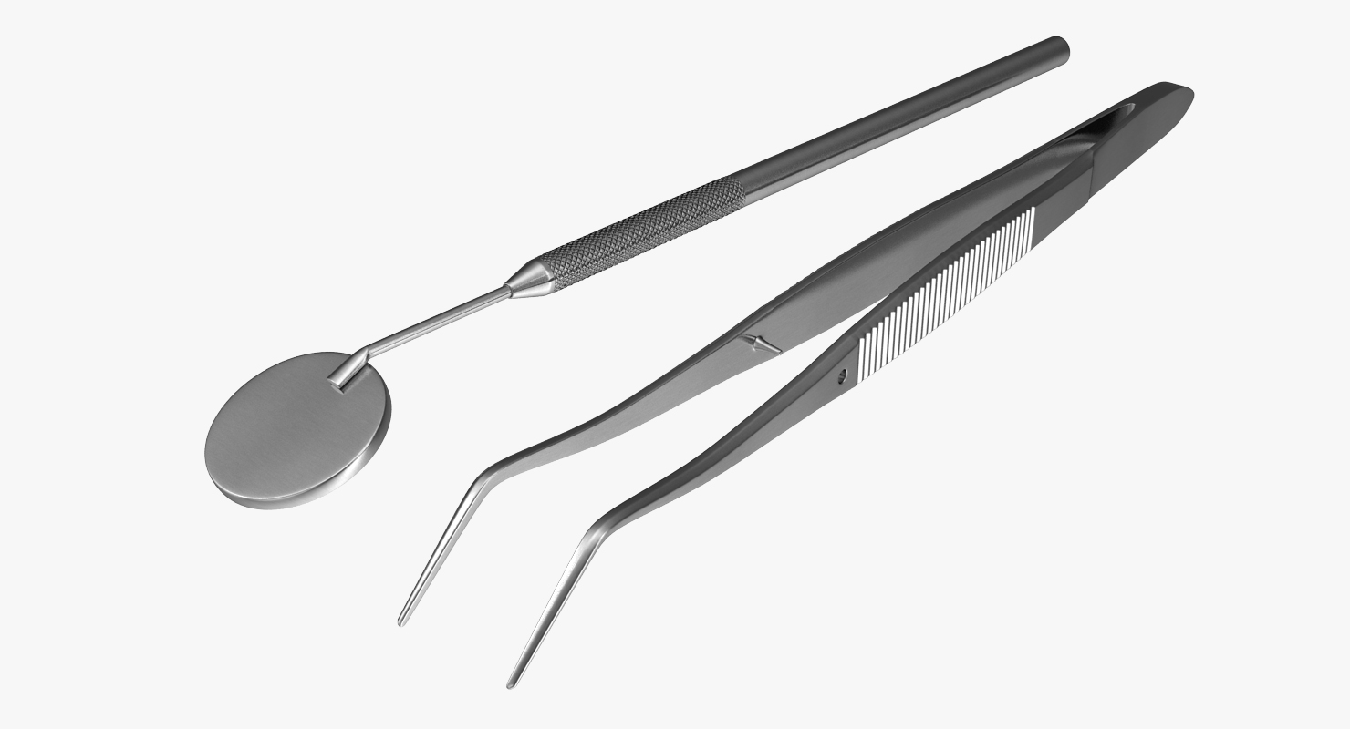 Dental Instruments Set 3D