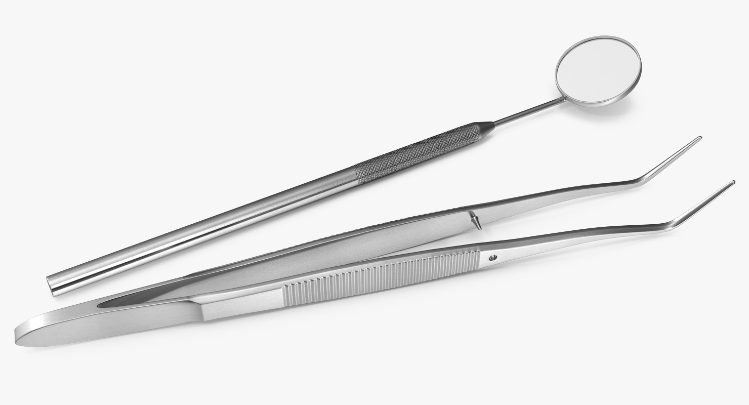 Dental Instruments Set 3D